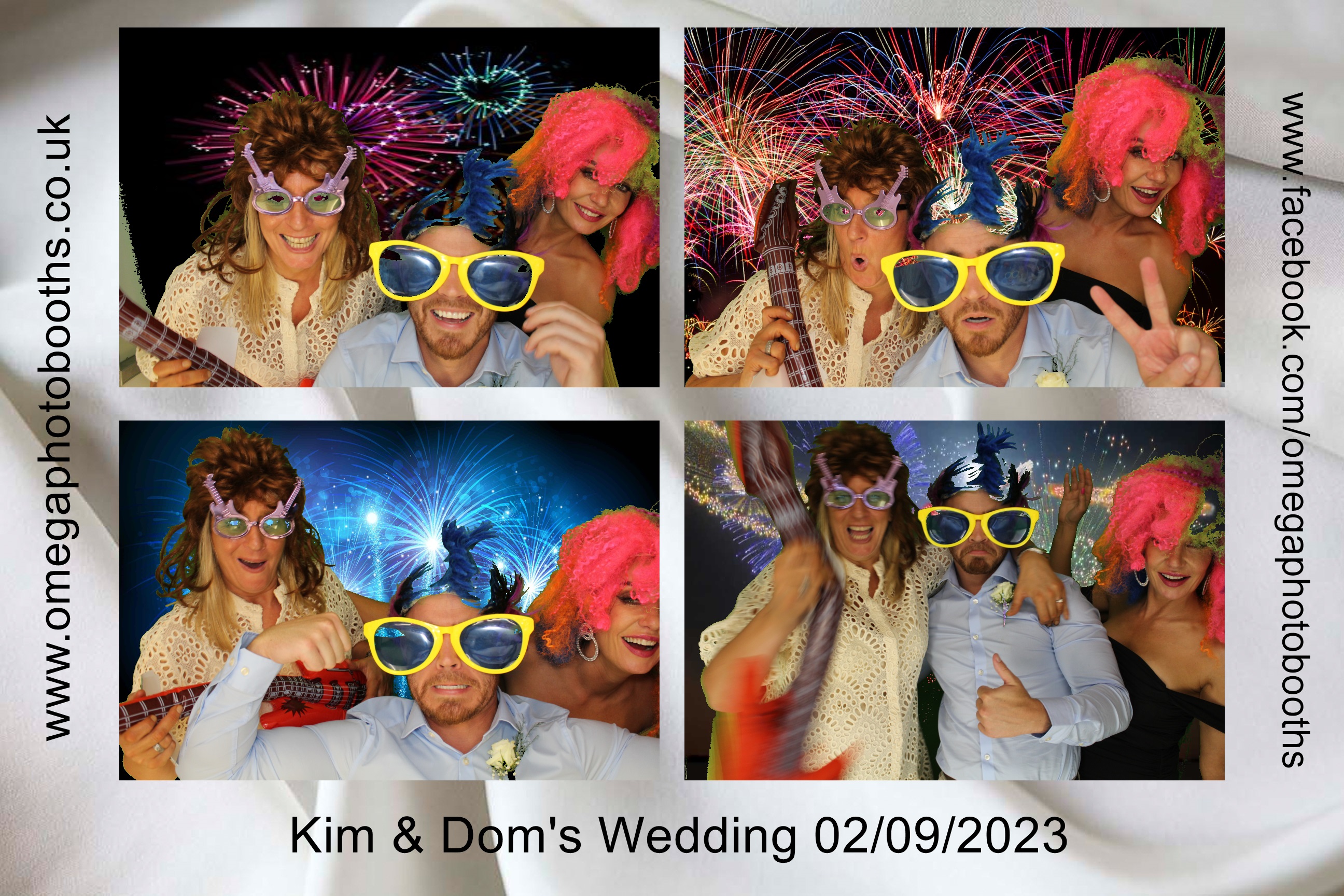 Kim & Dom's Wedding | View more photos from the event at gallery.omegaphotobooths.co.uk/u/Omega-Photobooths/Kim-Doms-Wedding