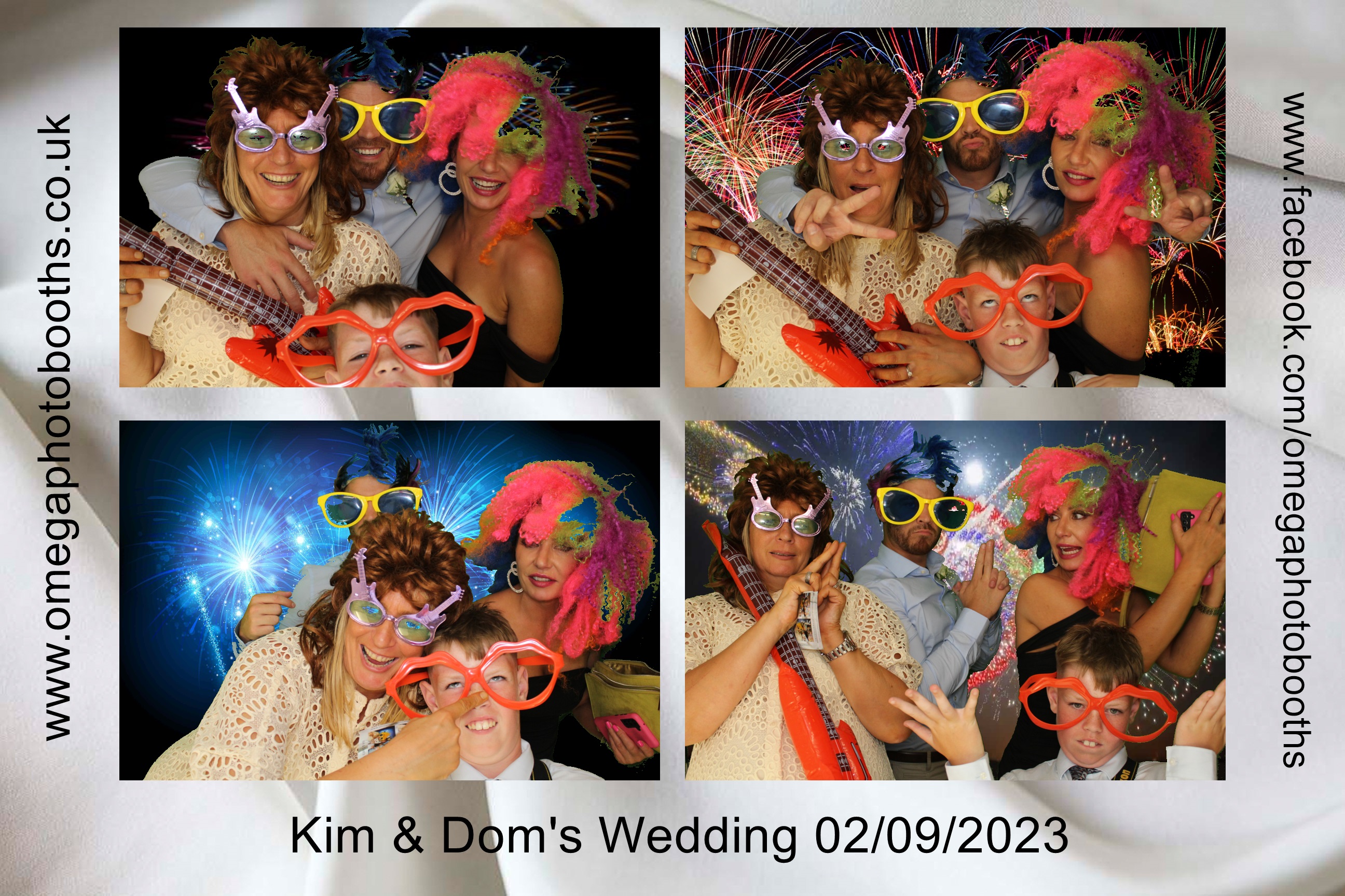 Kim & Dom's Wedding | View more photos from the event at gallery.omegaphotobooths.co.uk/u/Omega-Photobooths/Kim-Doms-Wedding