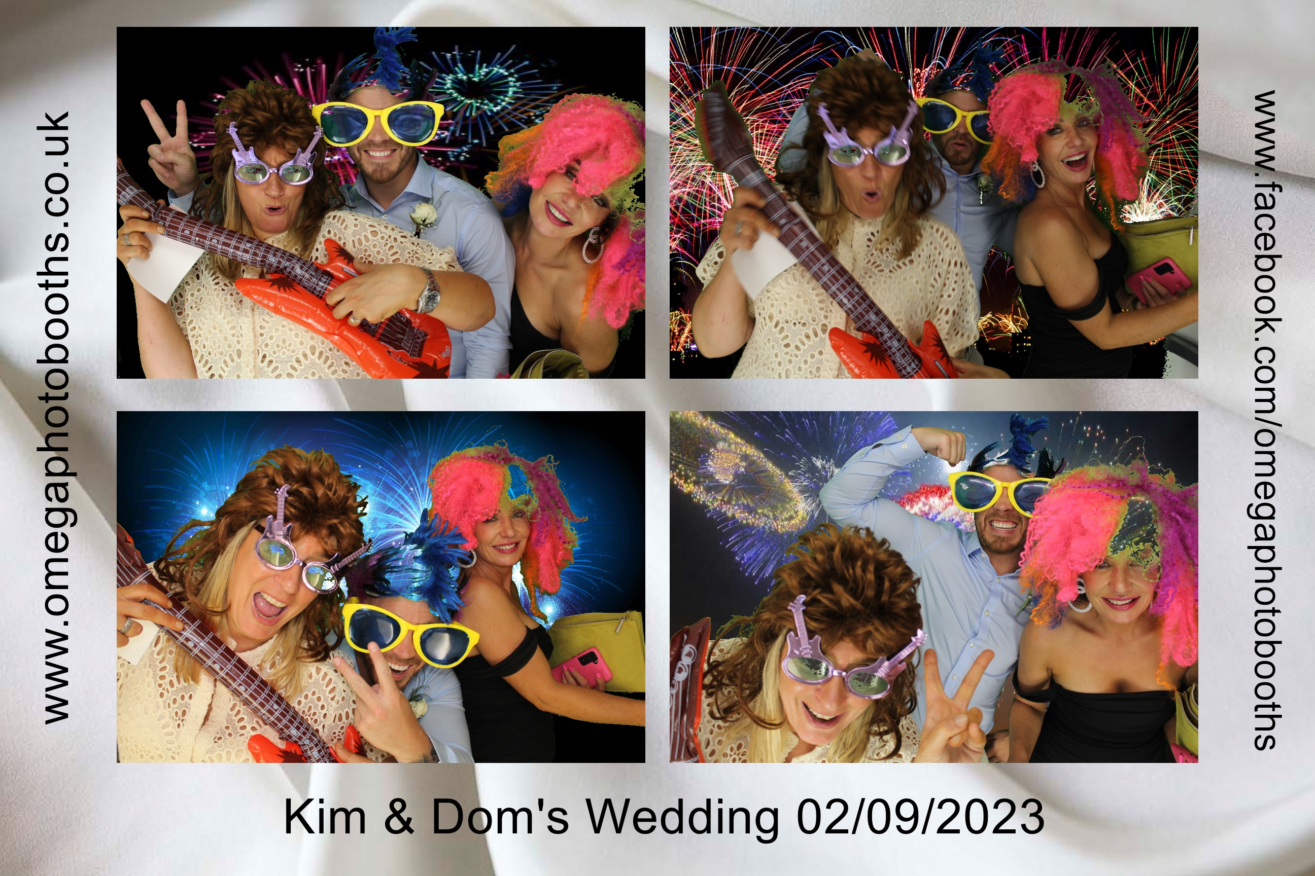 Kim & Dom's Wedding | View more photos from the event at gallery.omegaphotobooths.co.uk/u/Omega-Photobooths/Kim-Doms-Wedding