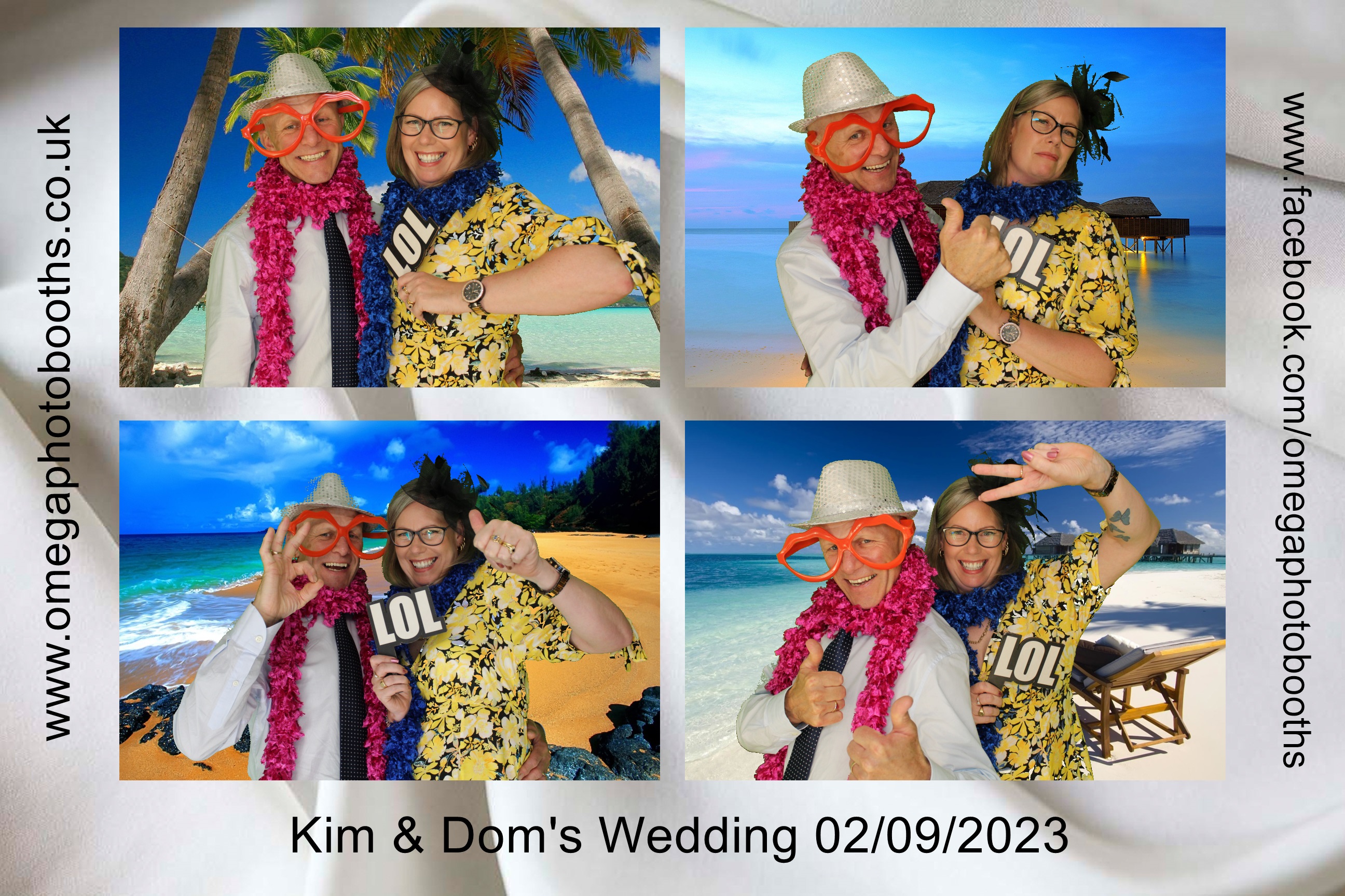 Kim & Dom's Wedding | View more photos from the event at gallery.omegaphotobooths.co.uk/u/Omega-Photobooths/Kim-Doms-Wedding