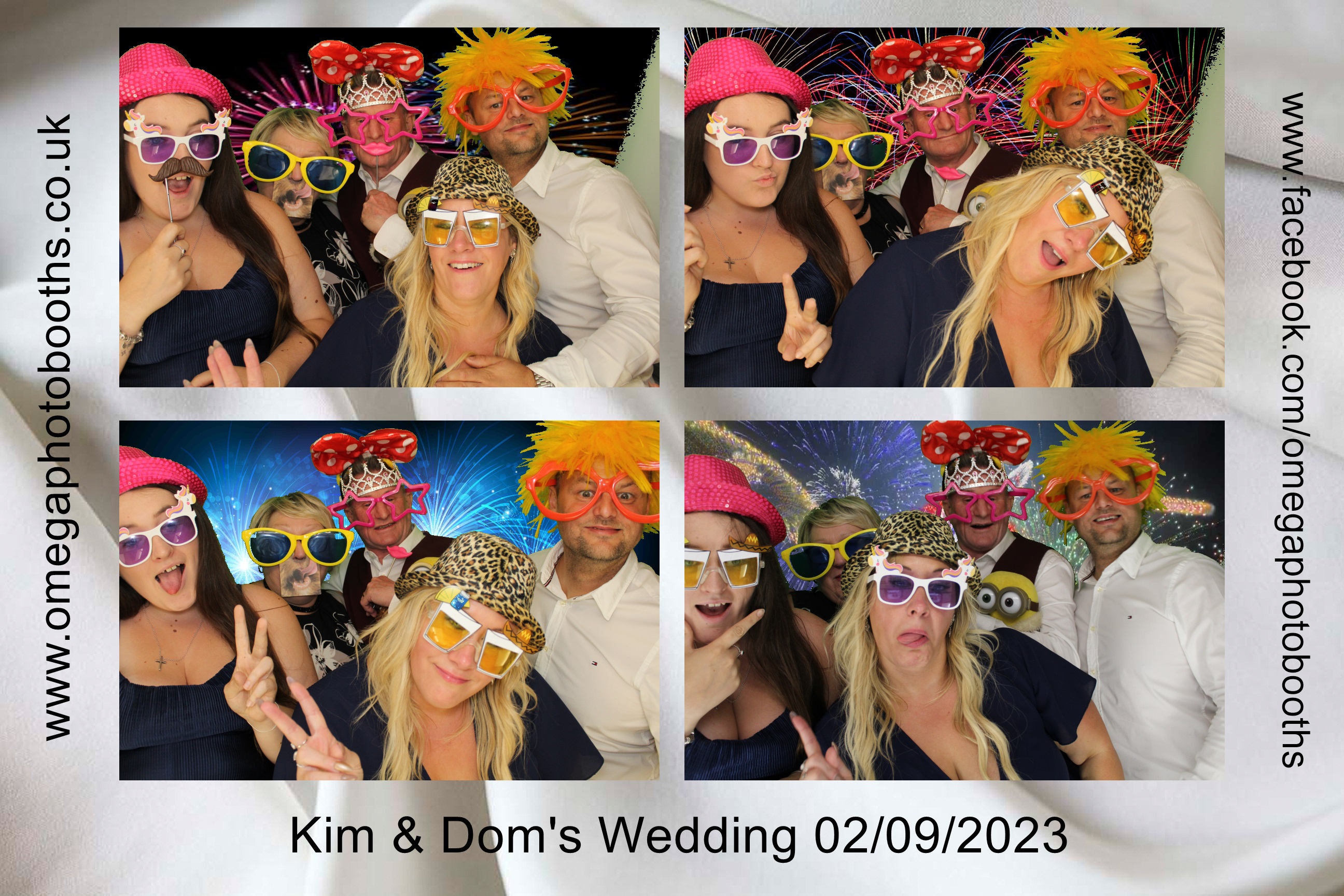 Kim & Dom's Wedding | View more photos from the event at gallery.omegaphotobooths.co.uk/u/Omega-Photobooths/Kim-Doms-Wedding