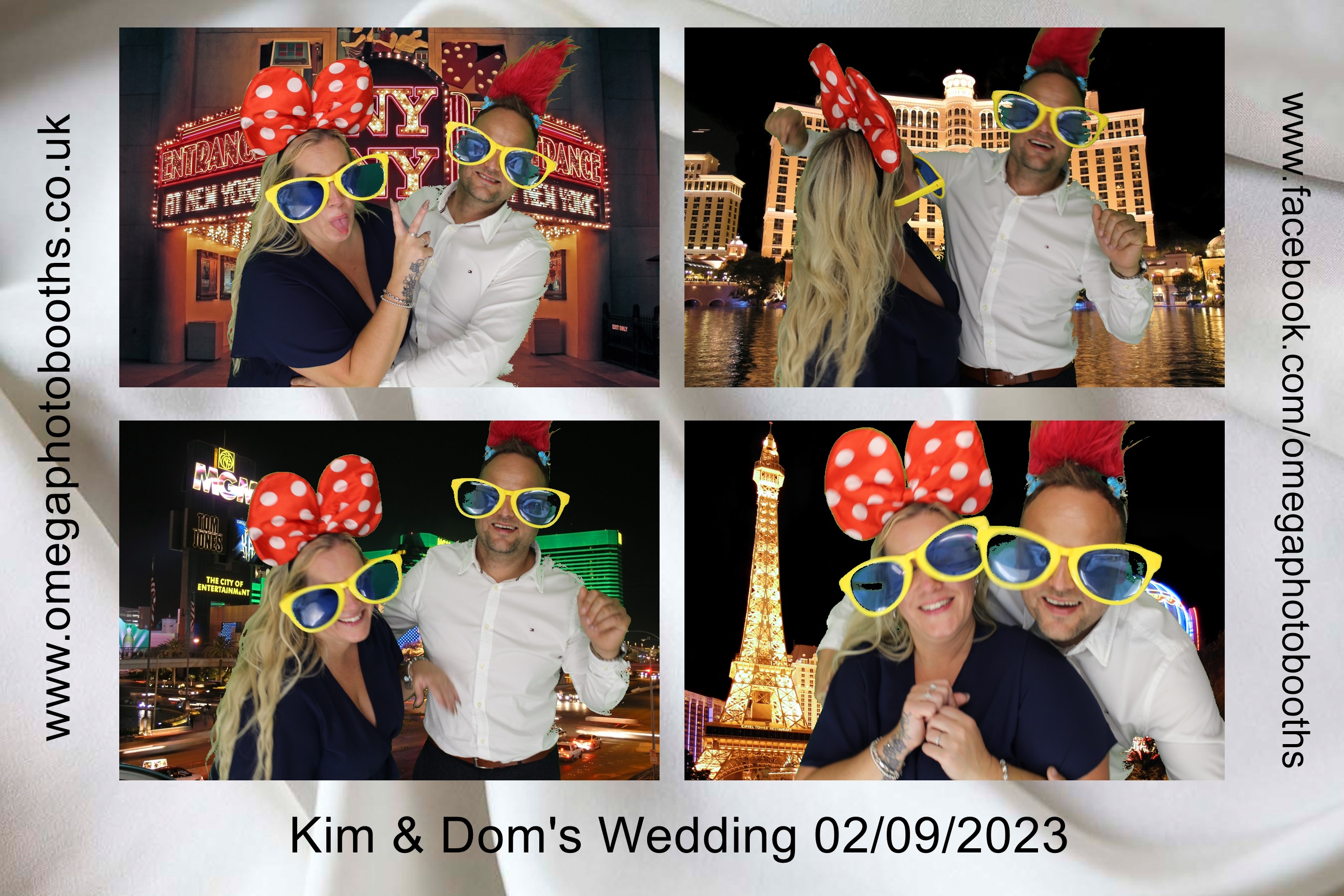 Kim & Dom's Wedding | View more photos from the event at gallery.omegaphotobooths.co.uk/u/Omega-Photobooths/Kim-Doms-Wedding