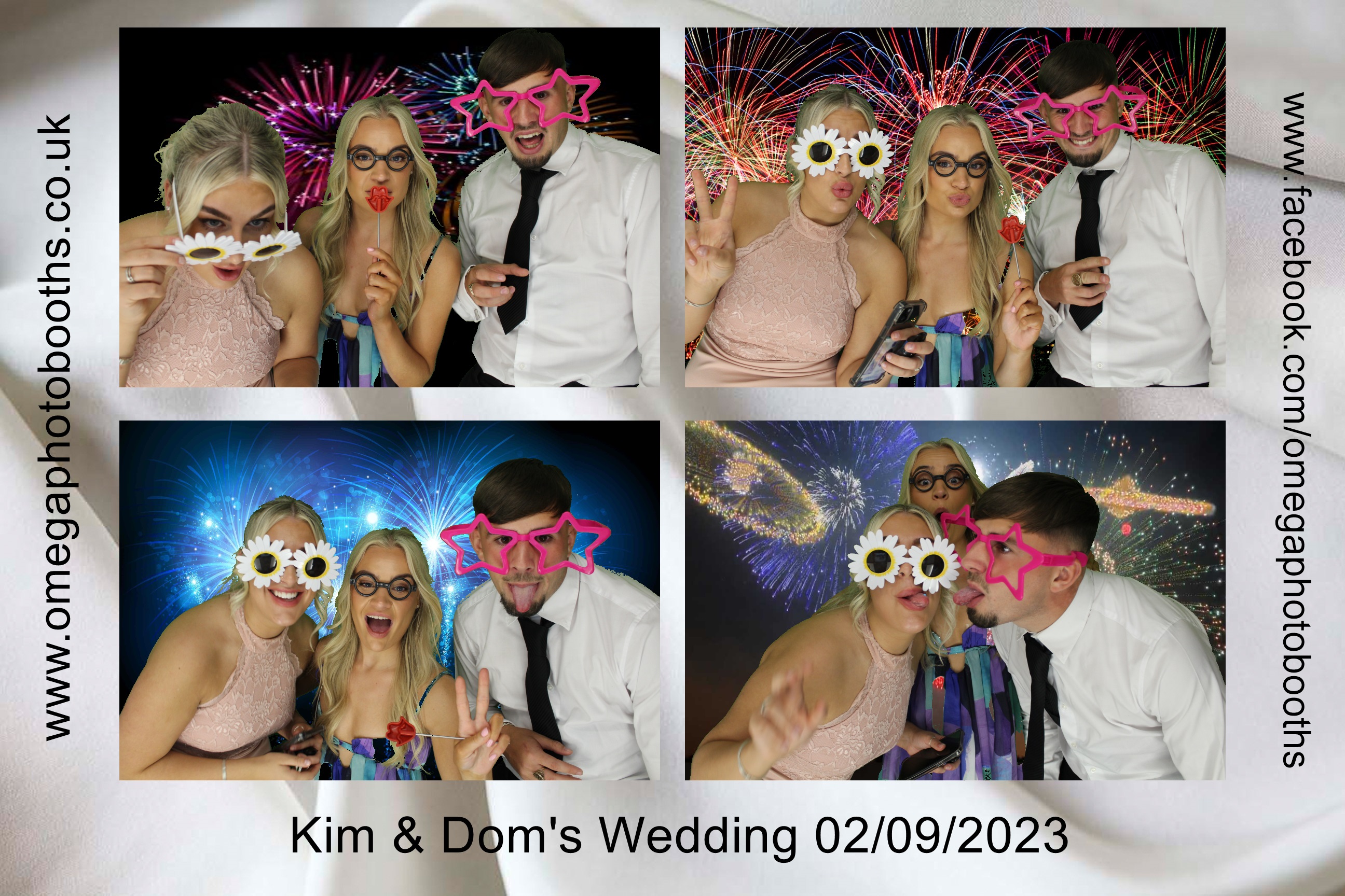 Kim & Dom's Wedding | View more photos from the event at gallery.omegaphotobooths.co.uk/u/Omega-Photobooths/Kim-Doms-Wedding