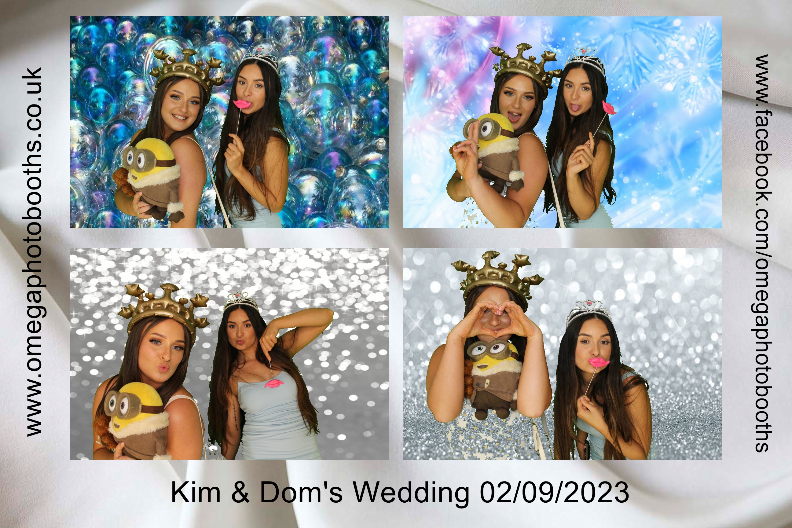 Kim & Dom's Wedding | View more photos from the event at gallery.omegaphotobooths.co.uk/u/Omega-Photobooths/Kim-Doms-Wedding