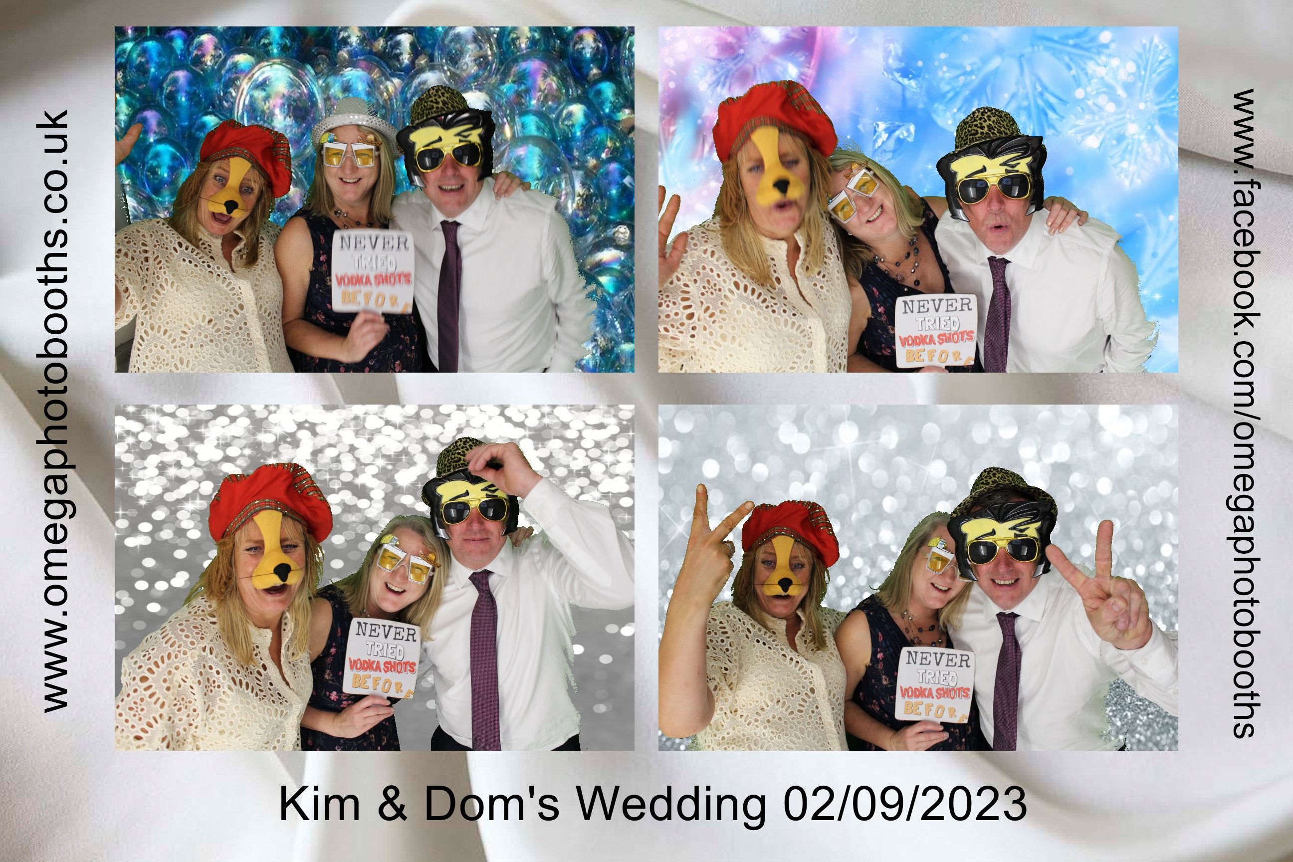 Kim & Dom's Wedding | View more photos from the event at gallery.omegaphotobooths.co.uk/u/Omega-Photobooths/Kim-Doms-Wedding