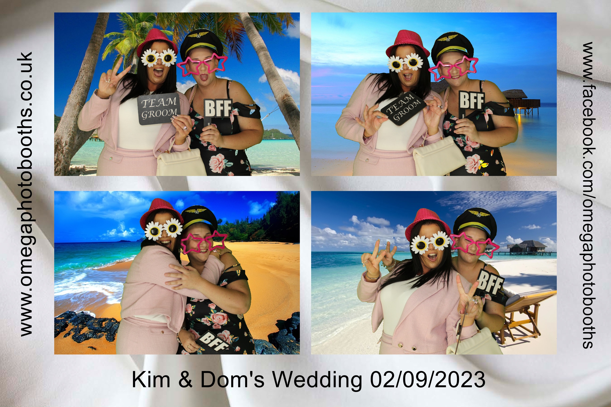 Kim & Dom's Wedding | View more photos from the event at gallery.omegaphotobooths.co.uk/u/Omega-Photobooths/Kim-Doms-Wedding