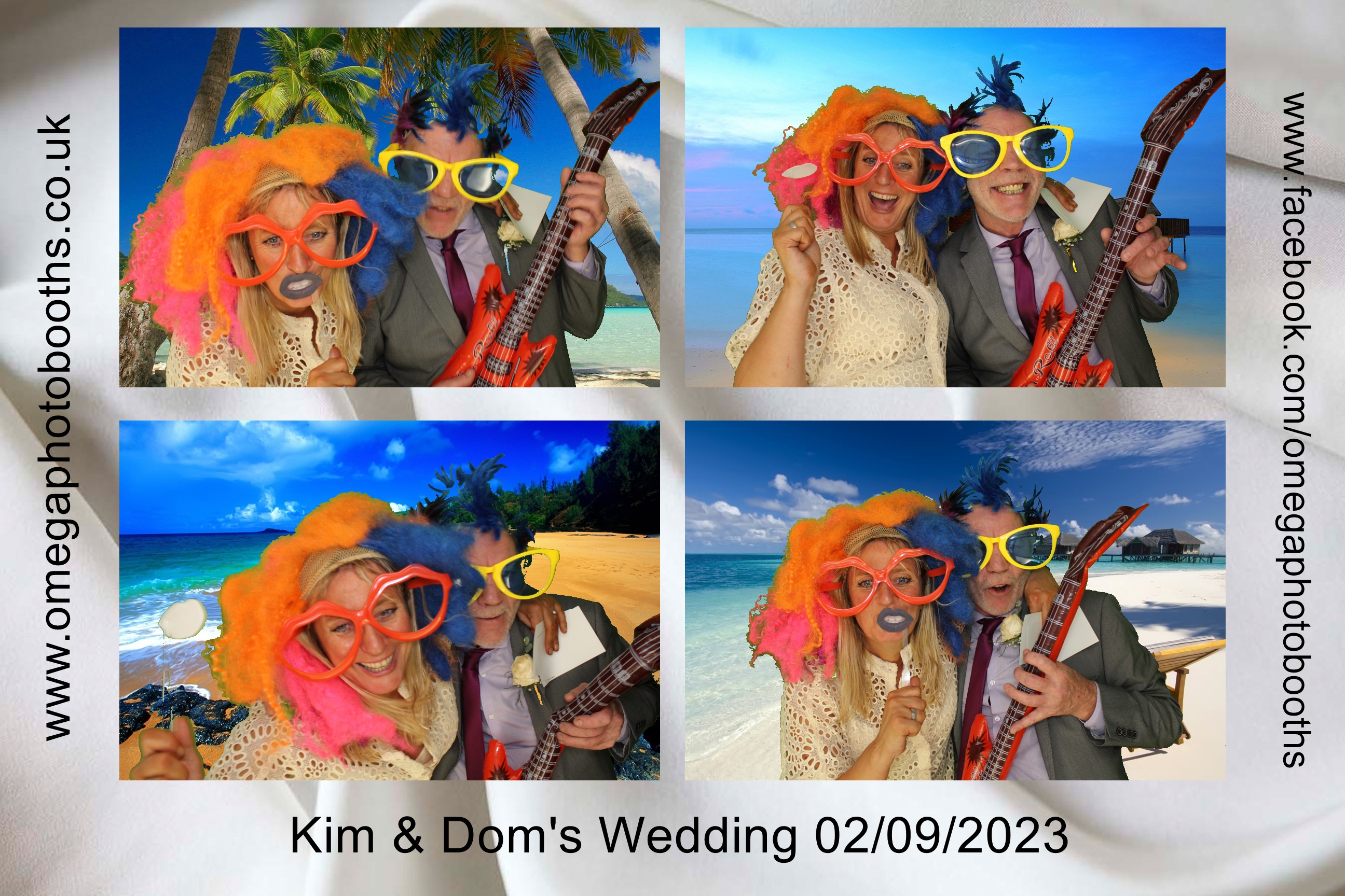 Kim & Dom's Wedding | View more photos from the event at gallery.omegaphotobooths.co.uk/u/Omega-Photobooths/Kim-Doms-Wedding