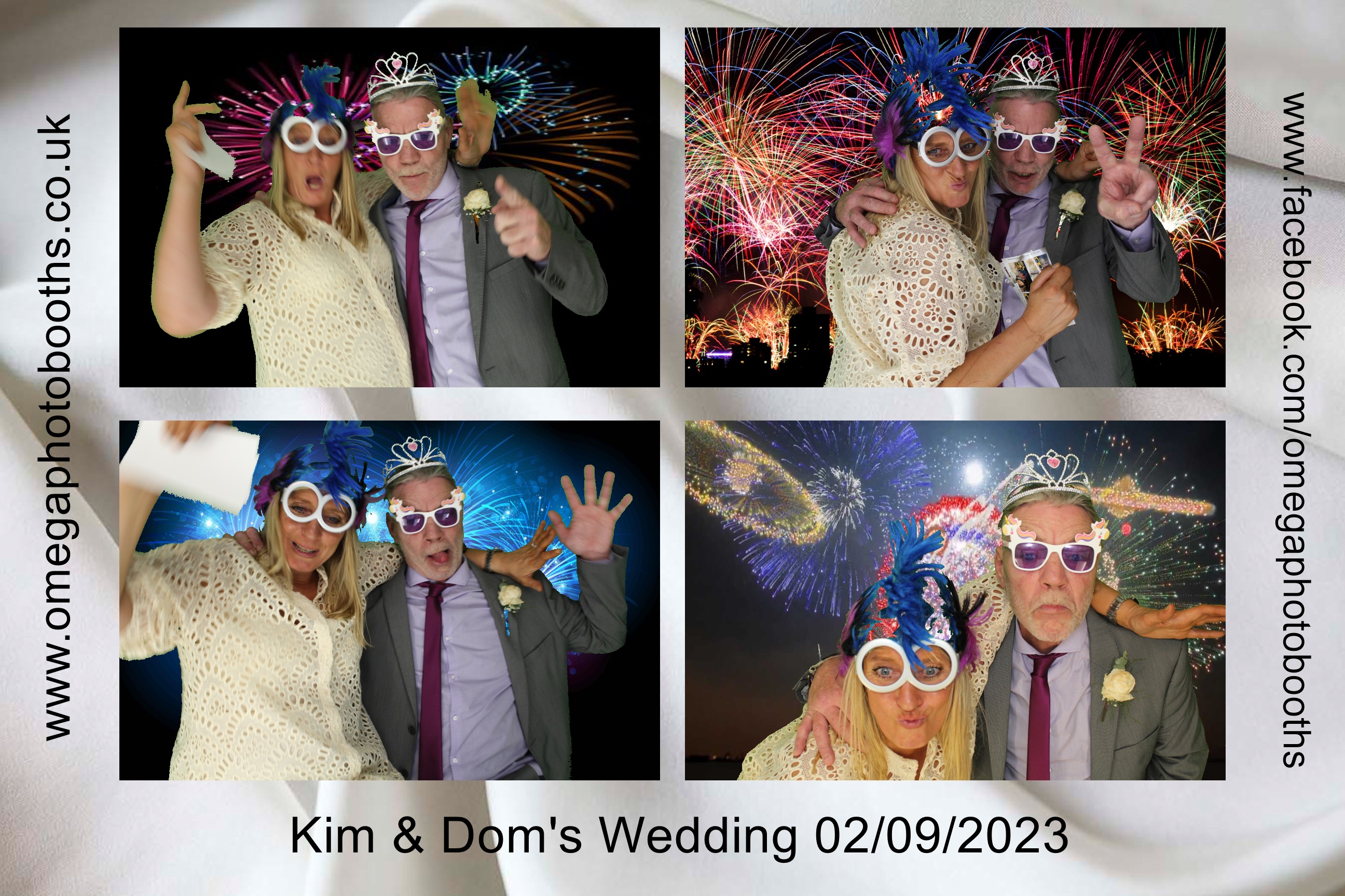 Kim & Dom's Wedding | View more photos from the event at gallery.omegaphotobooths.co.uk/u/Omega-Photobooths/Kim-Doms-Wedding