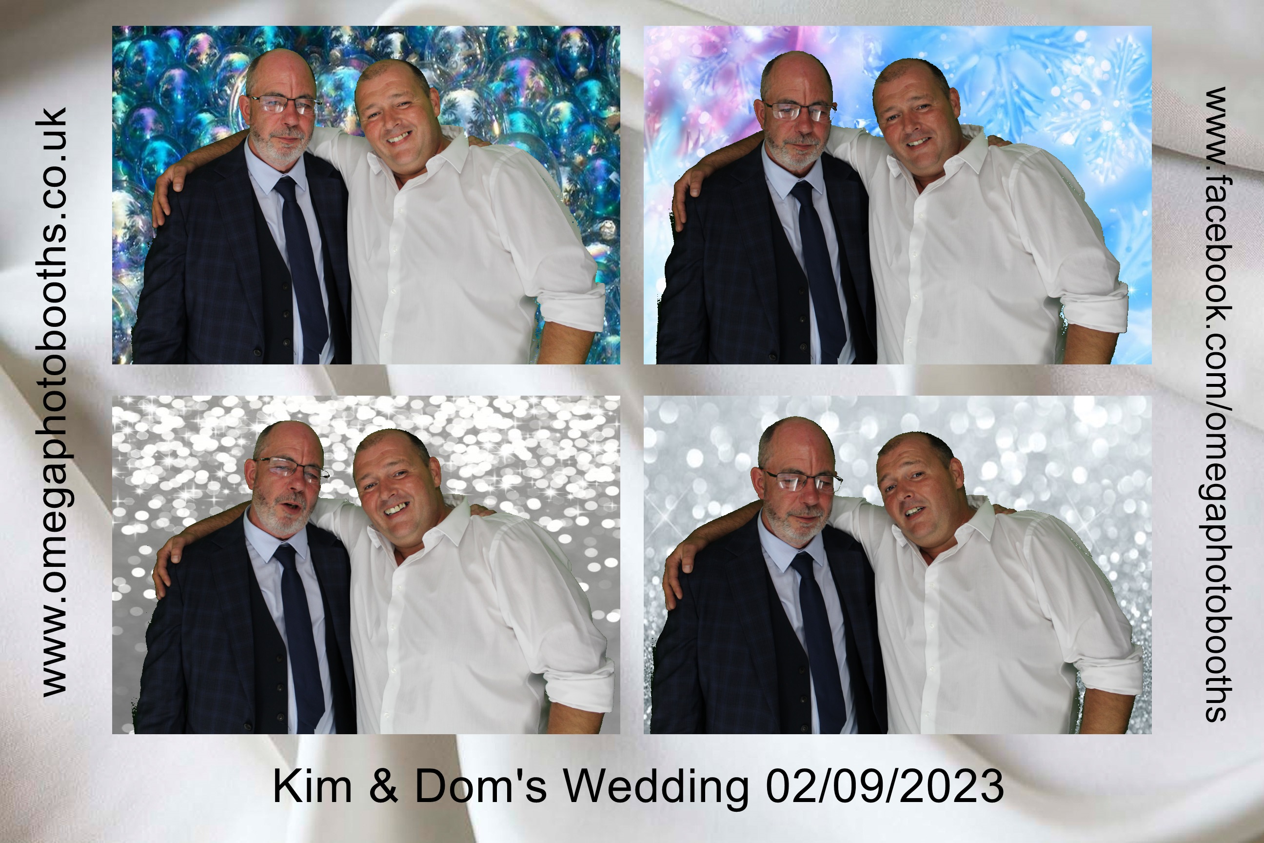 Kim & Dom's Wedding | View more photos from the event at gallery.omegaphotobooths.co.uk/u/Omega-Photobooths/Kim-Doms-Wedding