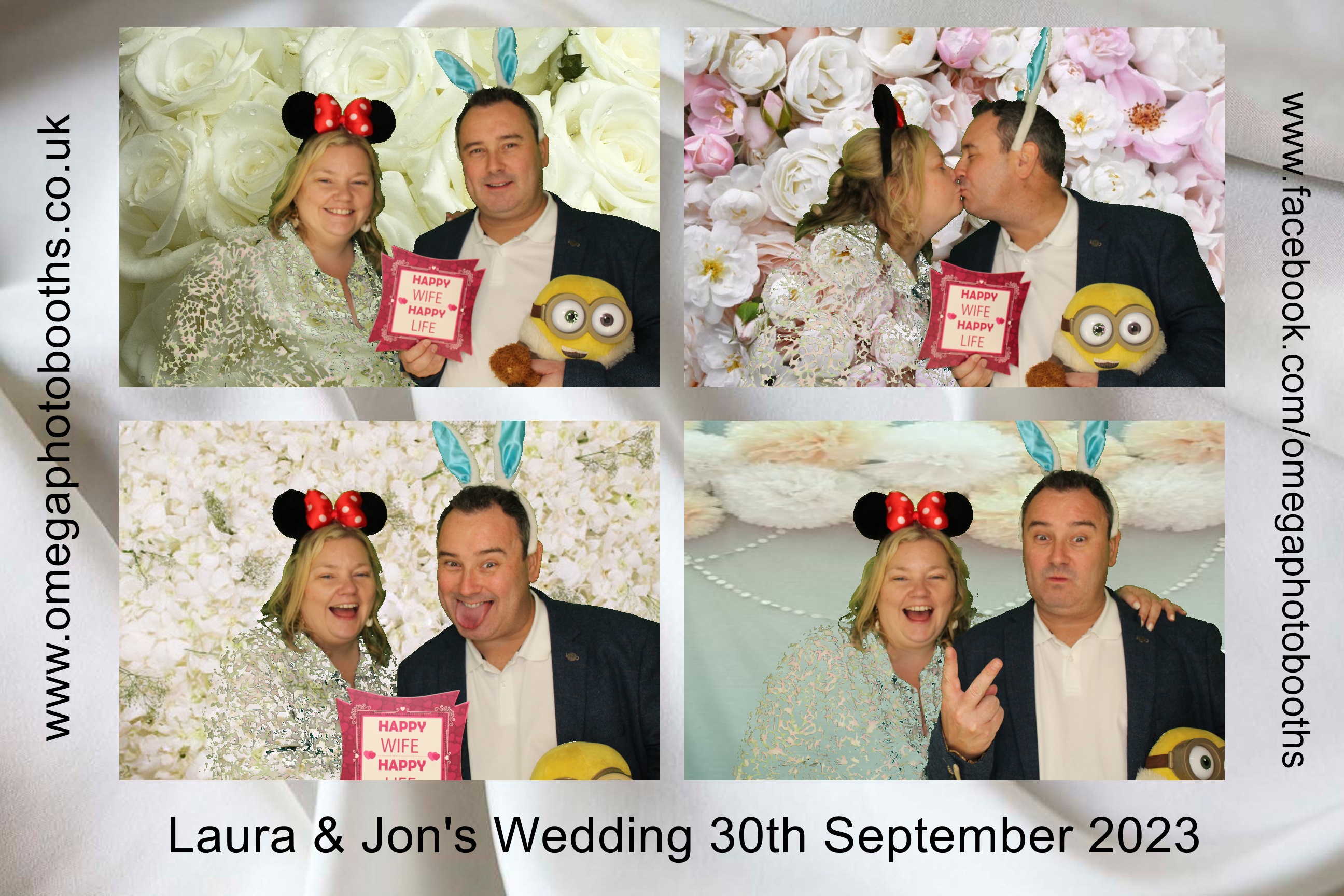 Laura & Jon's Wedding | View more photos from the event at gallery.omegaphotobooths.co.uk/u/Omega-Photobooths/Laura-Jons-Wedding