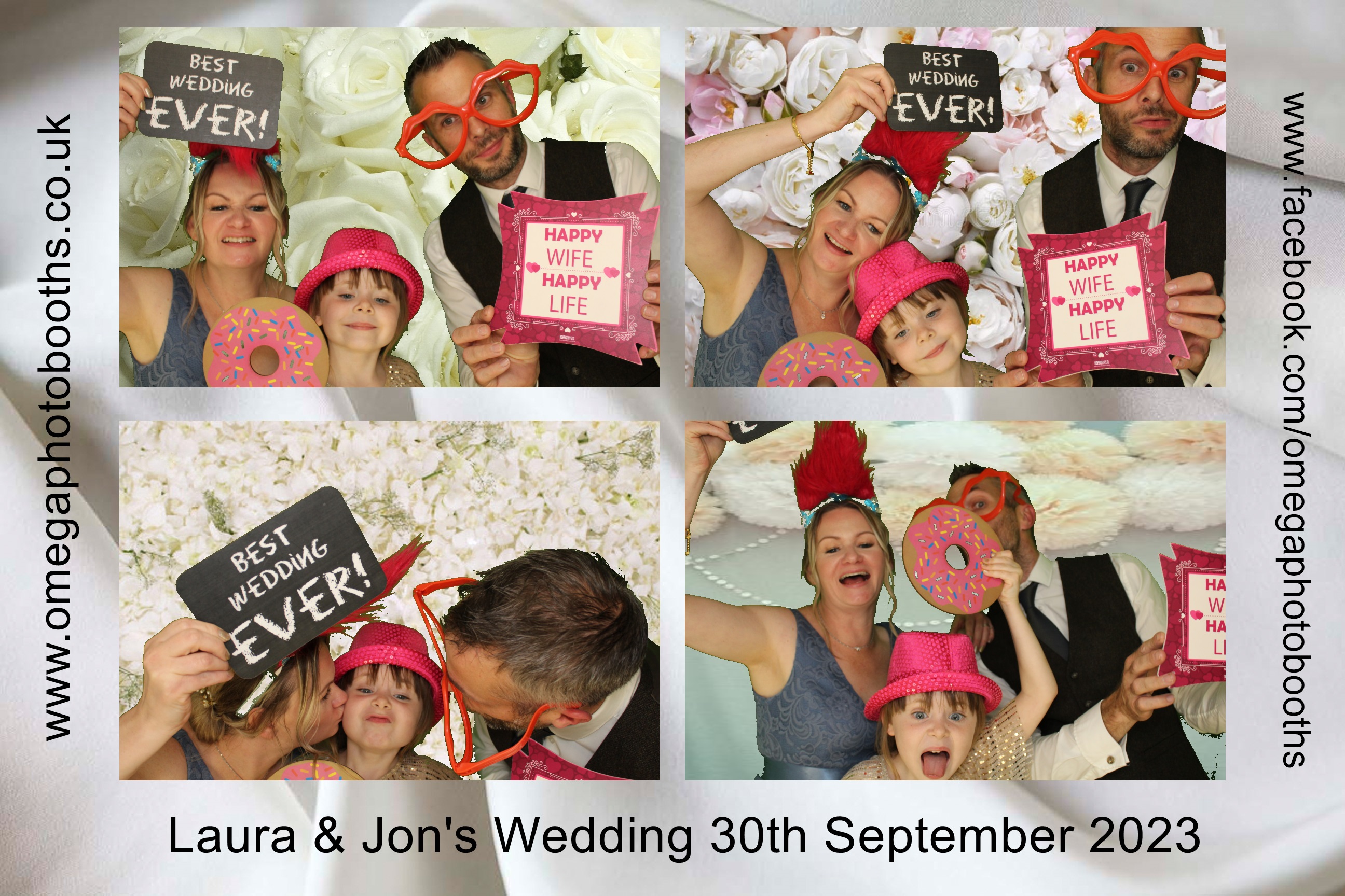 Laura & Jon's Wedding | View more photos from the event at gallery.omegaphotobooths.co.uk/u/Omega-Photobooths/Laura-Jons-Wedding