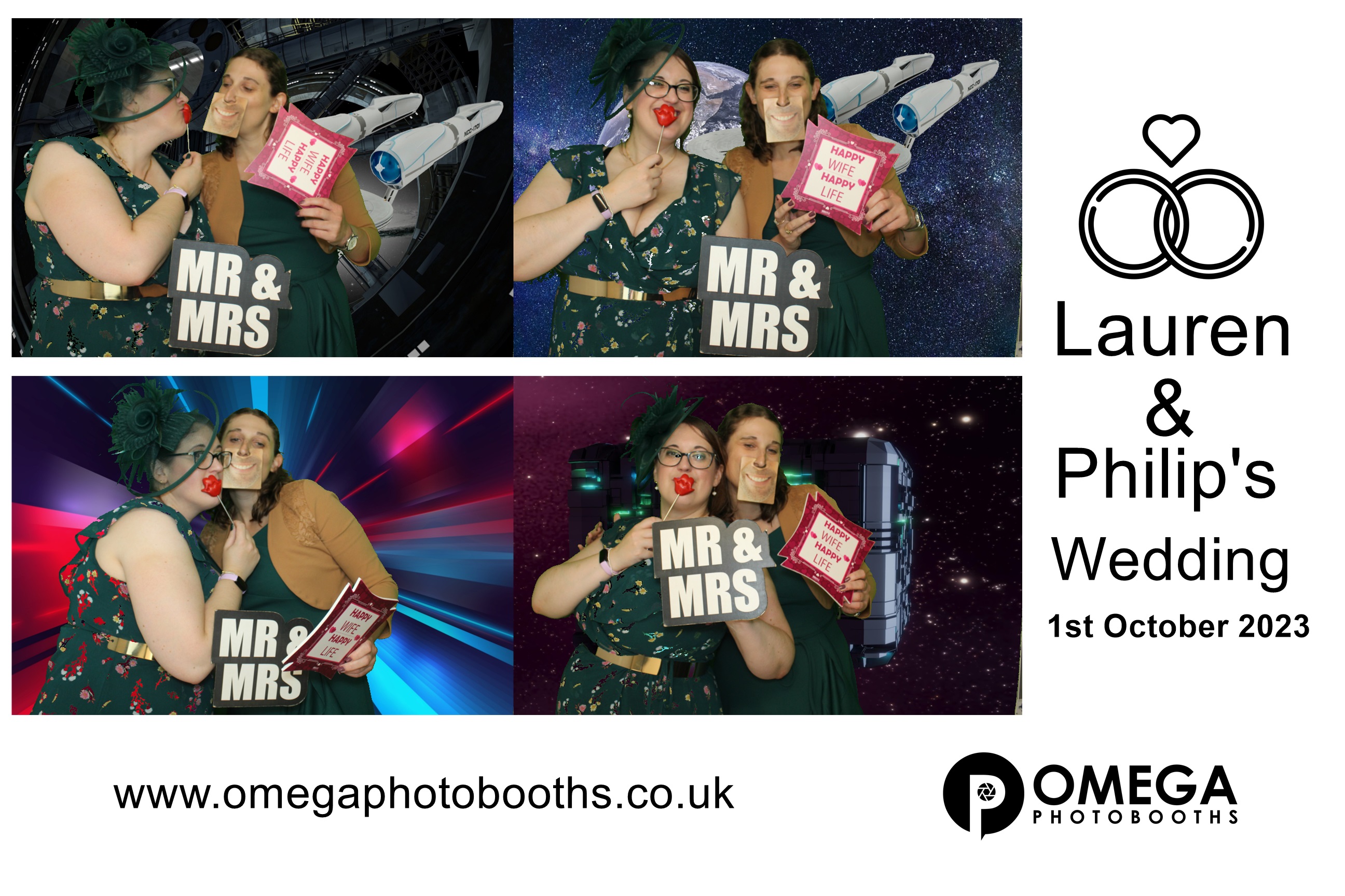 Lauren & Philip's Wedding | View more photos from the event at gallery.omegaphotobooths.co.uk/u/Omega-Photobooths/Lauren-Philips-Wedding