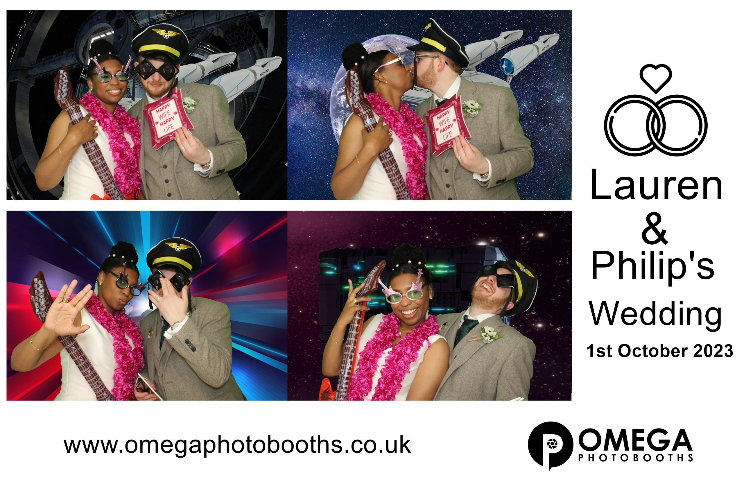 Lauren & Philip's Wedding | View more photos from the event at gallery.omegaphotobooths.co.uk/u/Omega-Photobooths/Lauren-Philips-Wedding