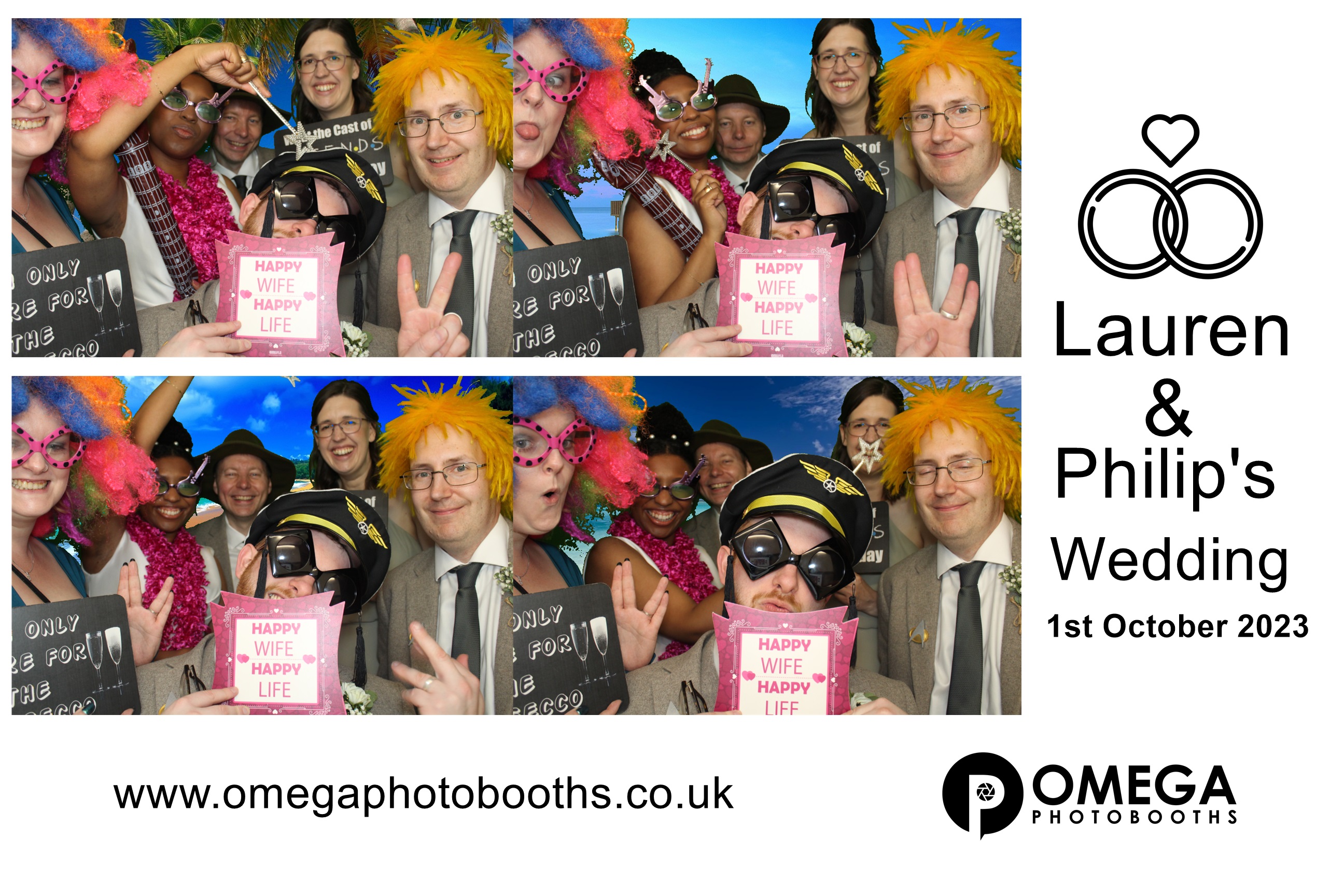 Lauren & Philip's Wedding | View more photos from the event at gallery.omegaphotobooths.co.uk/u/Omega-Photobooths/Lauren-Philips-Wedding