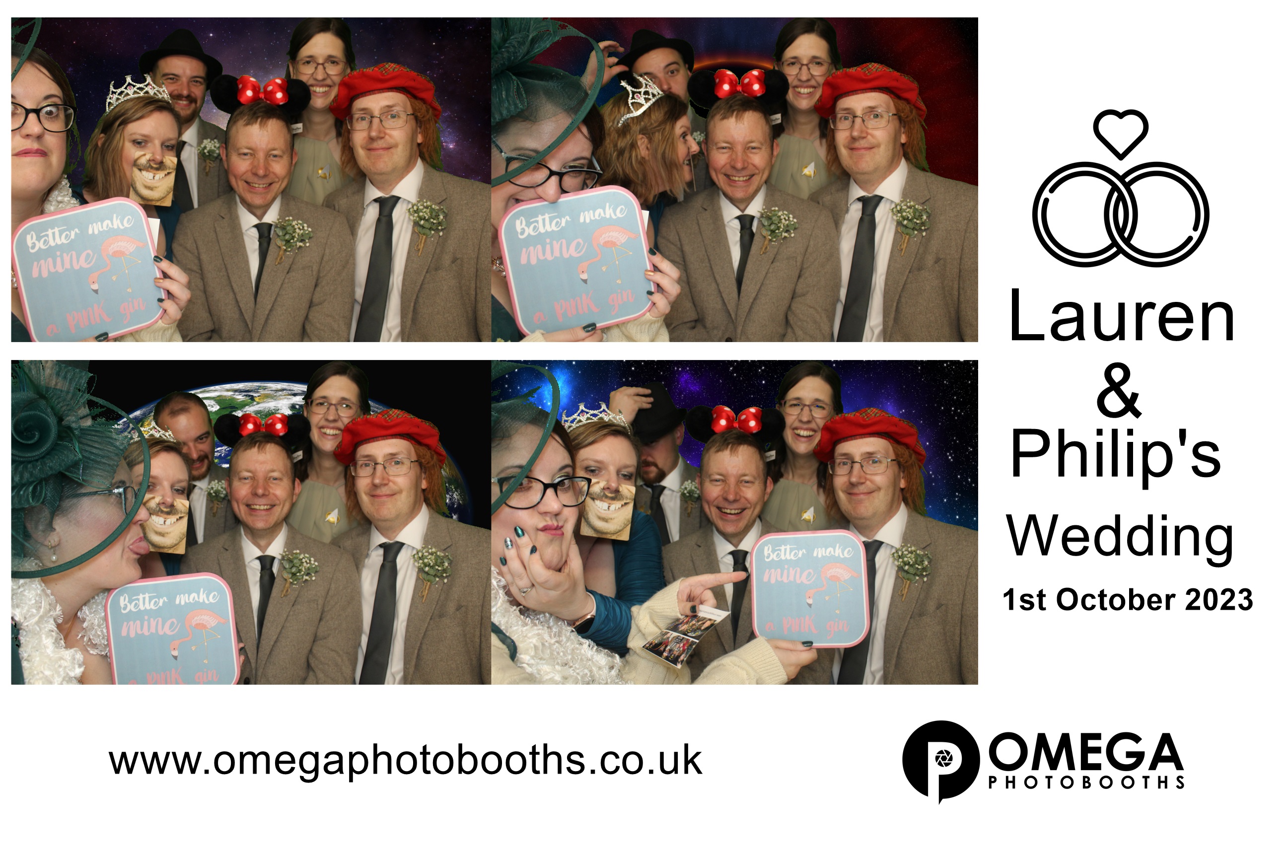 Lauren & Philip's Wedding | View more photos from the event at gallery.omegaphotobooths.co.uk/u/Omega-Photobooths/Lauren-Philips-Wedding