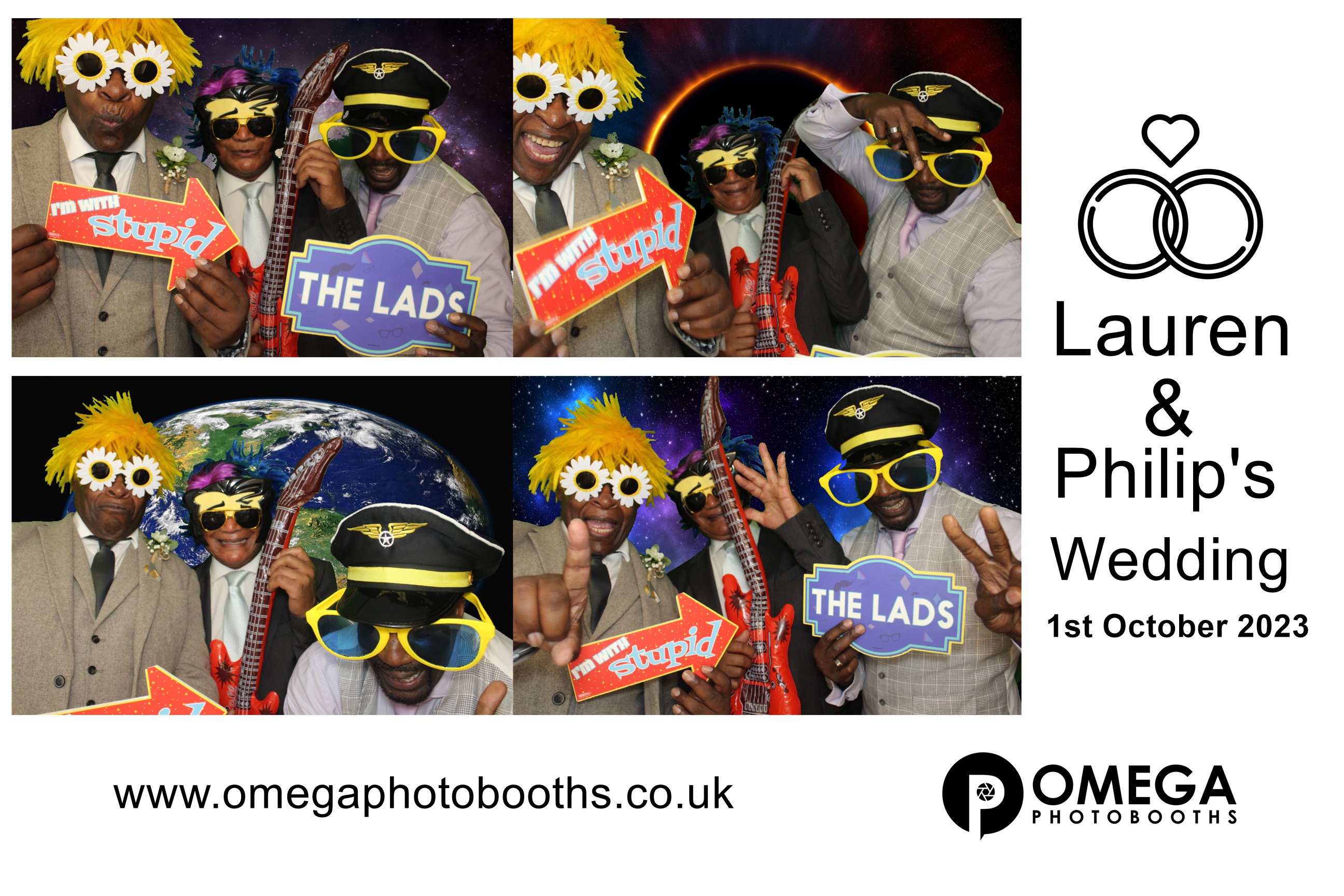 Lauren & Philip's Wedding | View more photos from the event at gallery.omegaphotobooths.co.uk/u/Omega-Photobooths/Lauren-Philips-Wedding