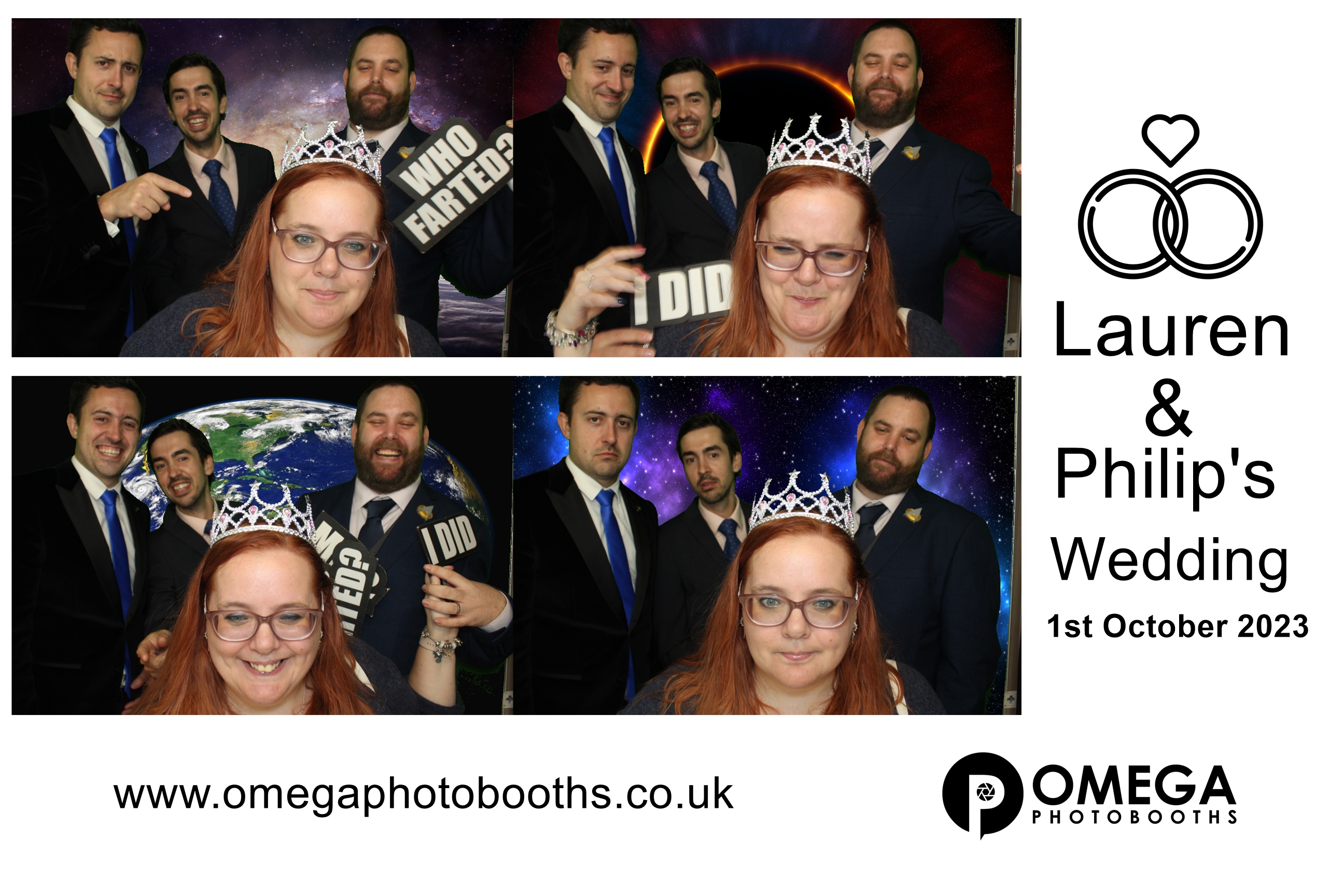 Lauren & Philip's Wedding | View more photos from the event at gallery.omegaphotobooths.co.uk/u/Omega-Photobooths/Lauren-Philips-Wedding