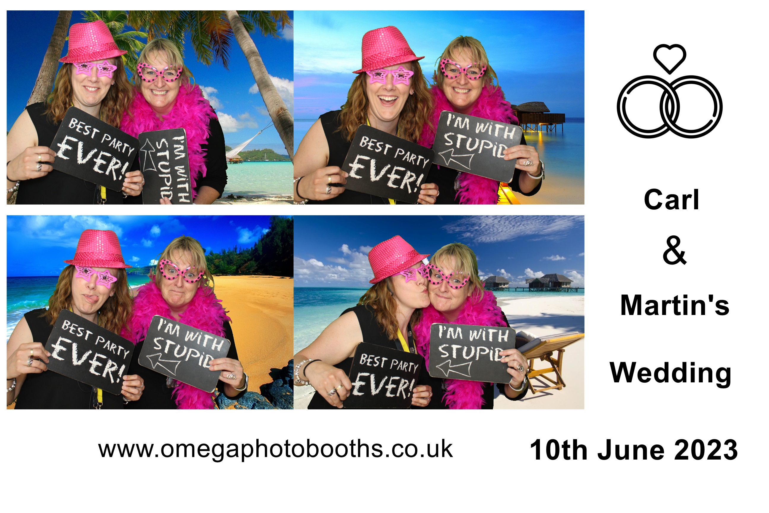 Martin & Carl's Wedding | View more photos from the event at gallery.omegaphotobooths.co.uk/u/Omega-Photobooths/Martin-Carls-Wedding