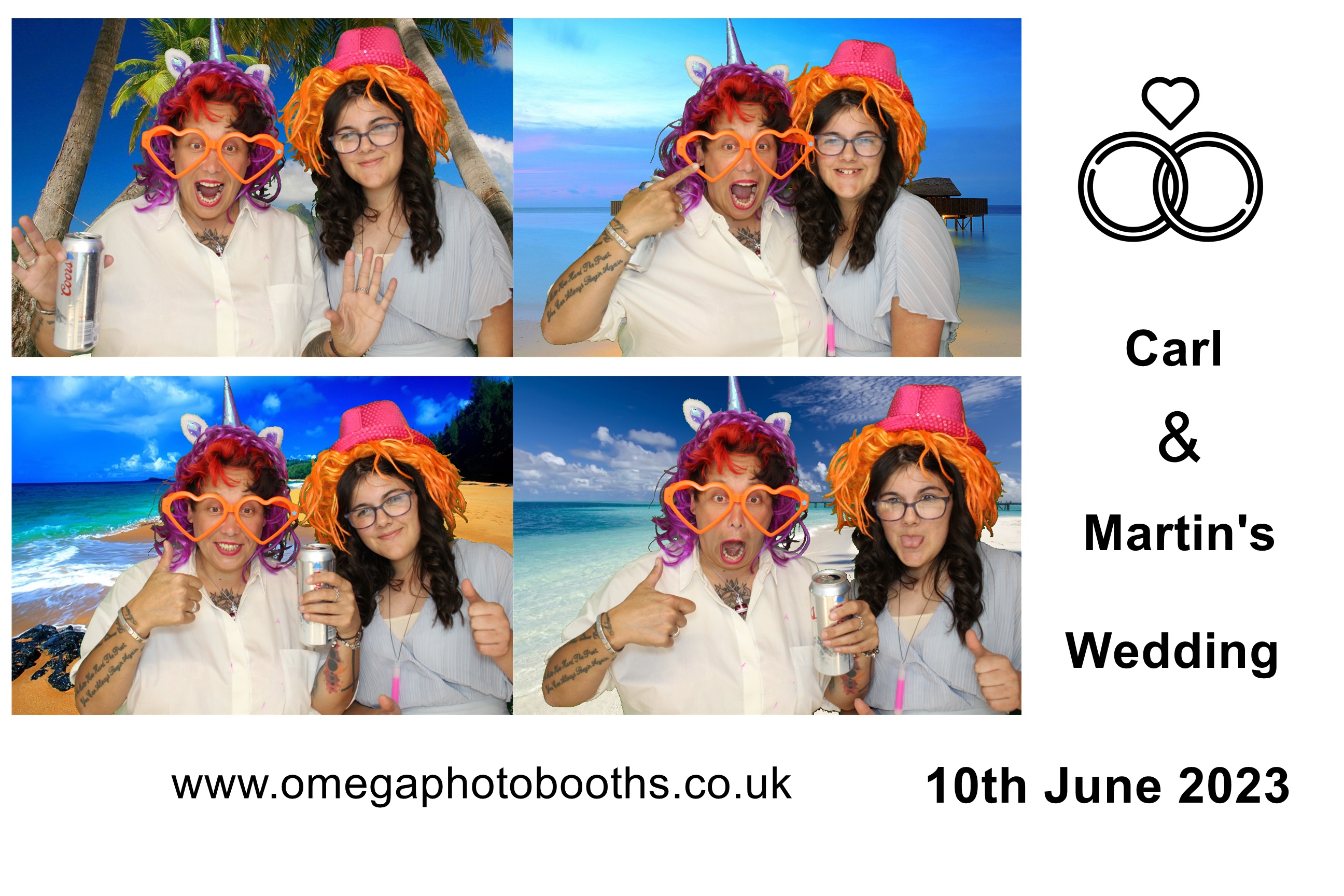 Martin & Carl's Wedding | View more photos from the event at gallery.omegaphotobooths.co.uk/u/Omega-Photobooths/Martin-Carls-Wedding