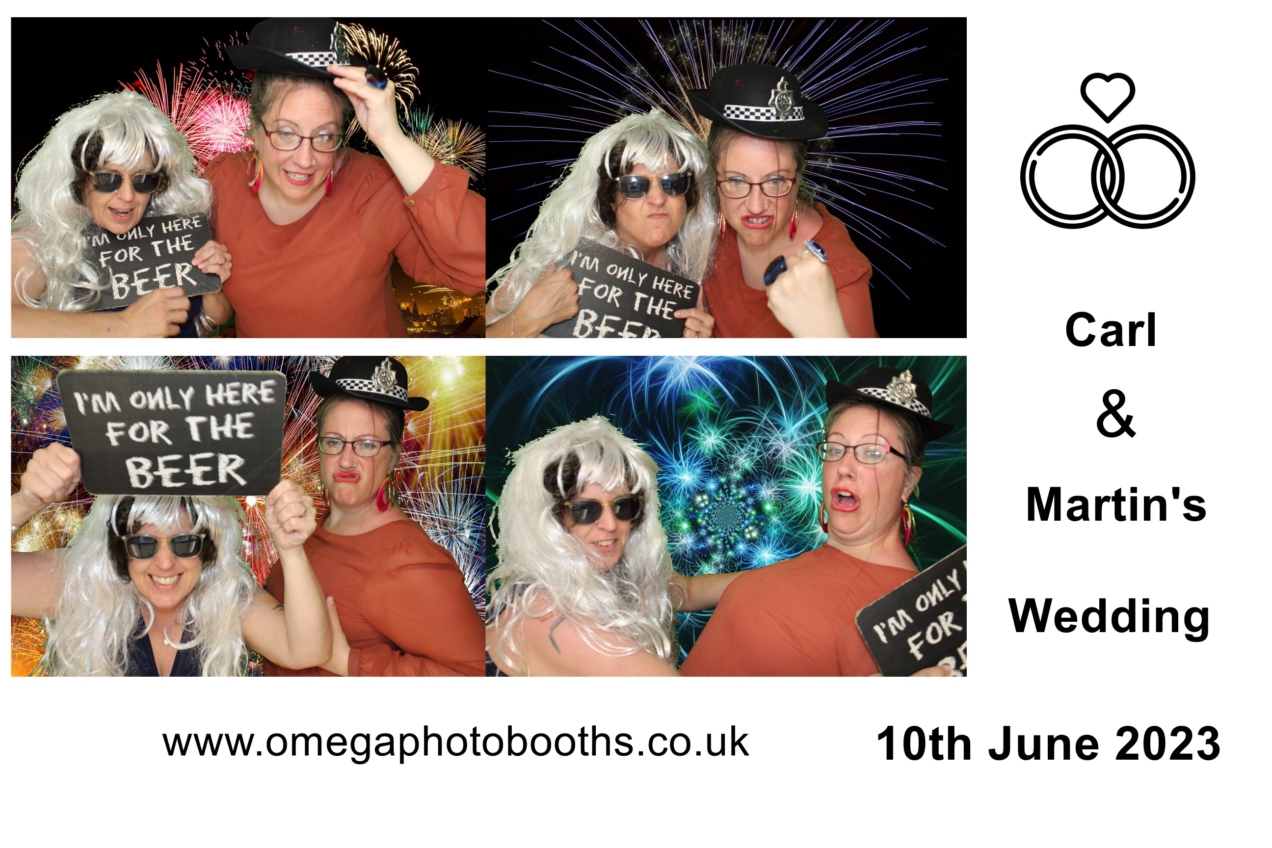 Martin & Carl's Wedding | View more photos from the event at gallery.omegaphotobooths.co.uk/u/Omega-Photobooths/Martin-Carls-Wedding