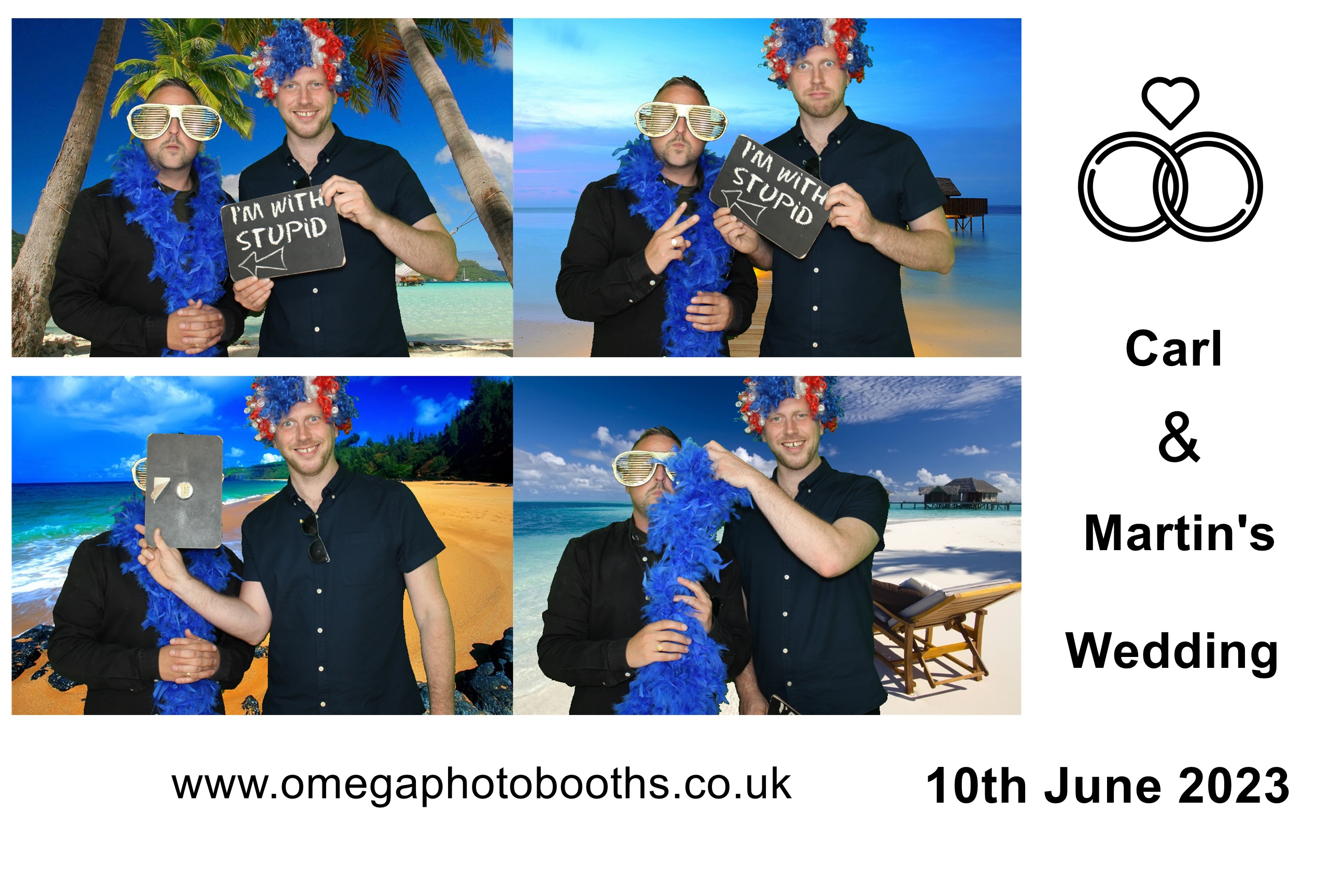 Martin & Carl's Wedding | View more photos from the event at gallery.omegaphotobooths.co.uk/u/Omega-Photobooths/Martin-Carls-Wedding