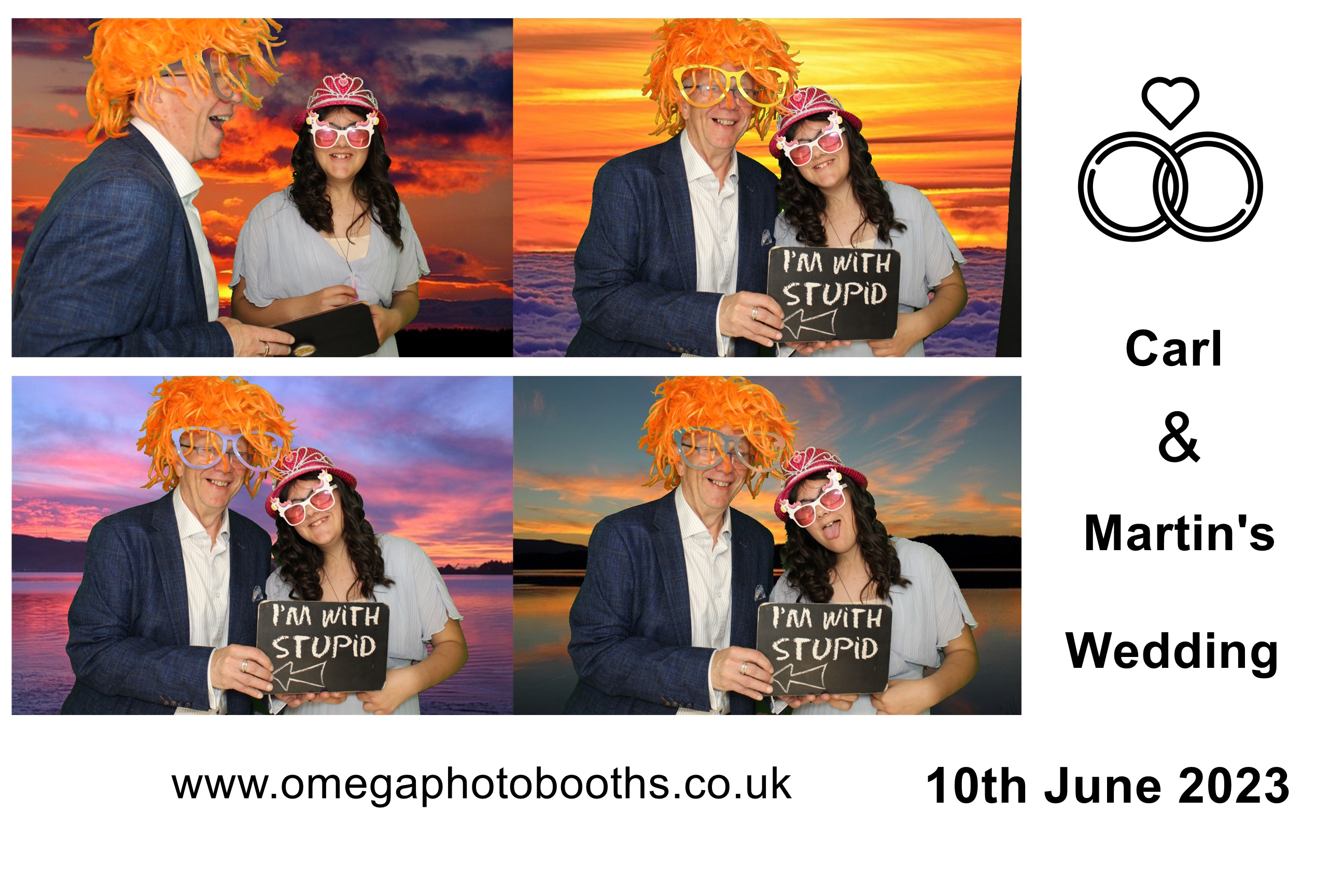 Martin & Carl's Wedding | View more photos from the event at gallery.omegaphotobooths.co.uk/u/Omega-Photobooths/Martin-Carls-Wedding