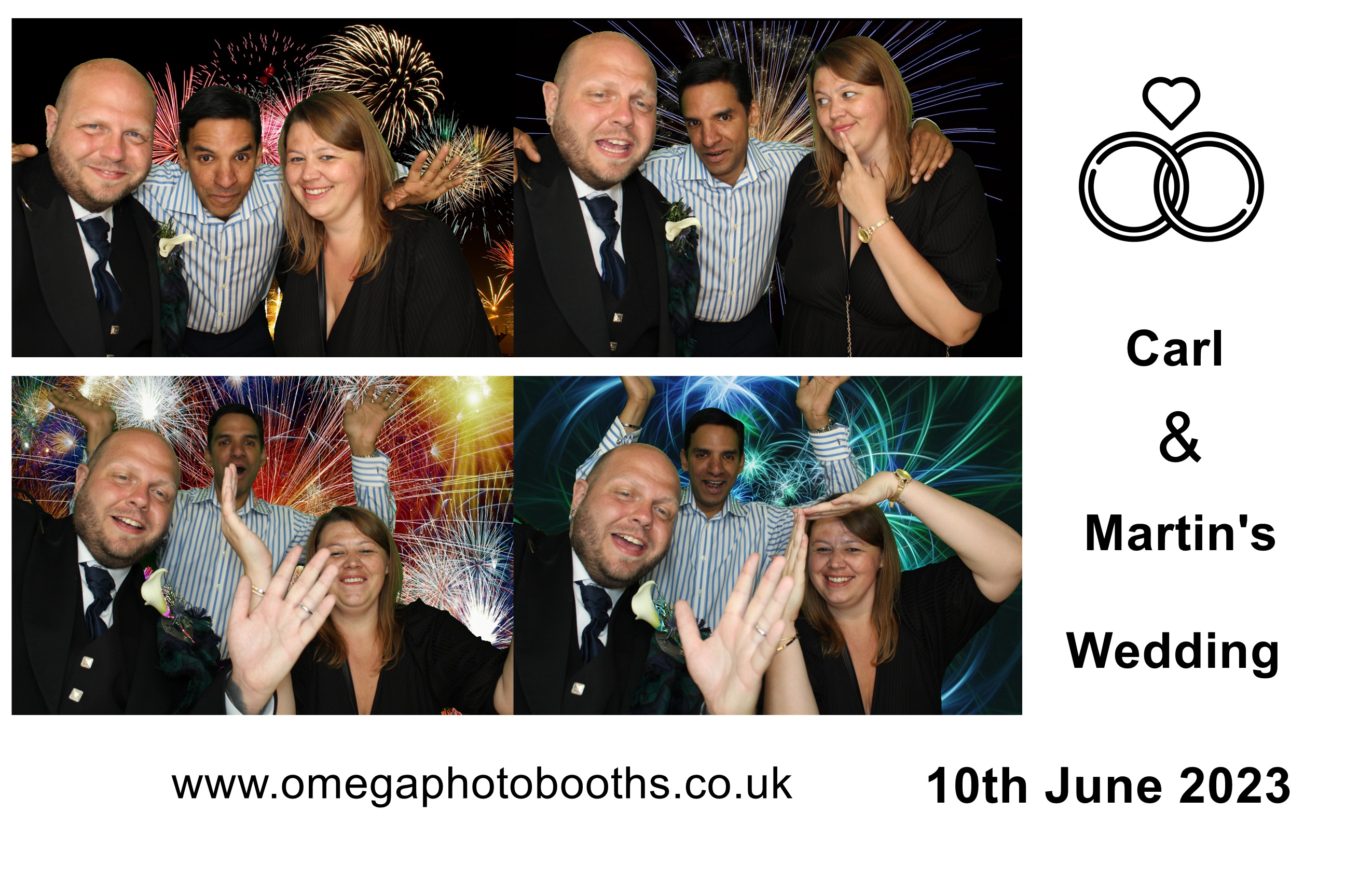 Martin & Carl's Wedding | View more photos from the event at gallery.omegaphotobooths.co.uk/u/Omega-Photobooths/Martin-Carls-Wedding