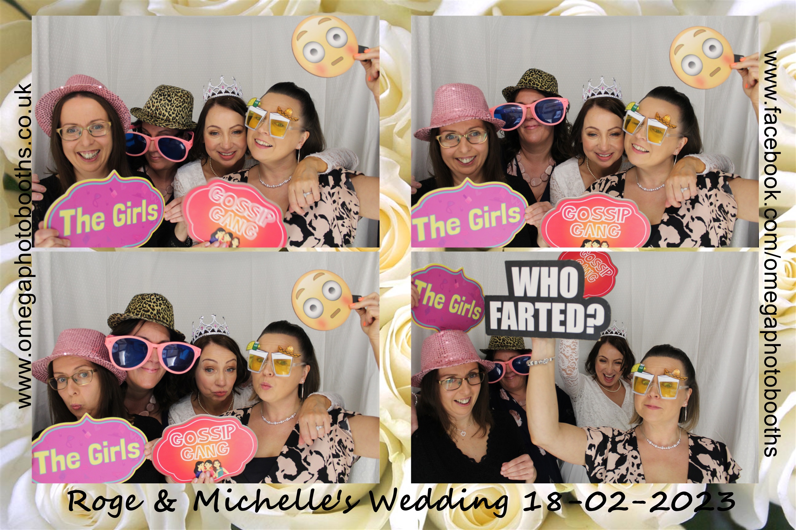 Michelle and Roger's Wedding | View more photos from the event at gallery.omegaphotobooths.co.uk/u/Omega-Photobooths/Michelle-and-Rogers-Wedding