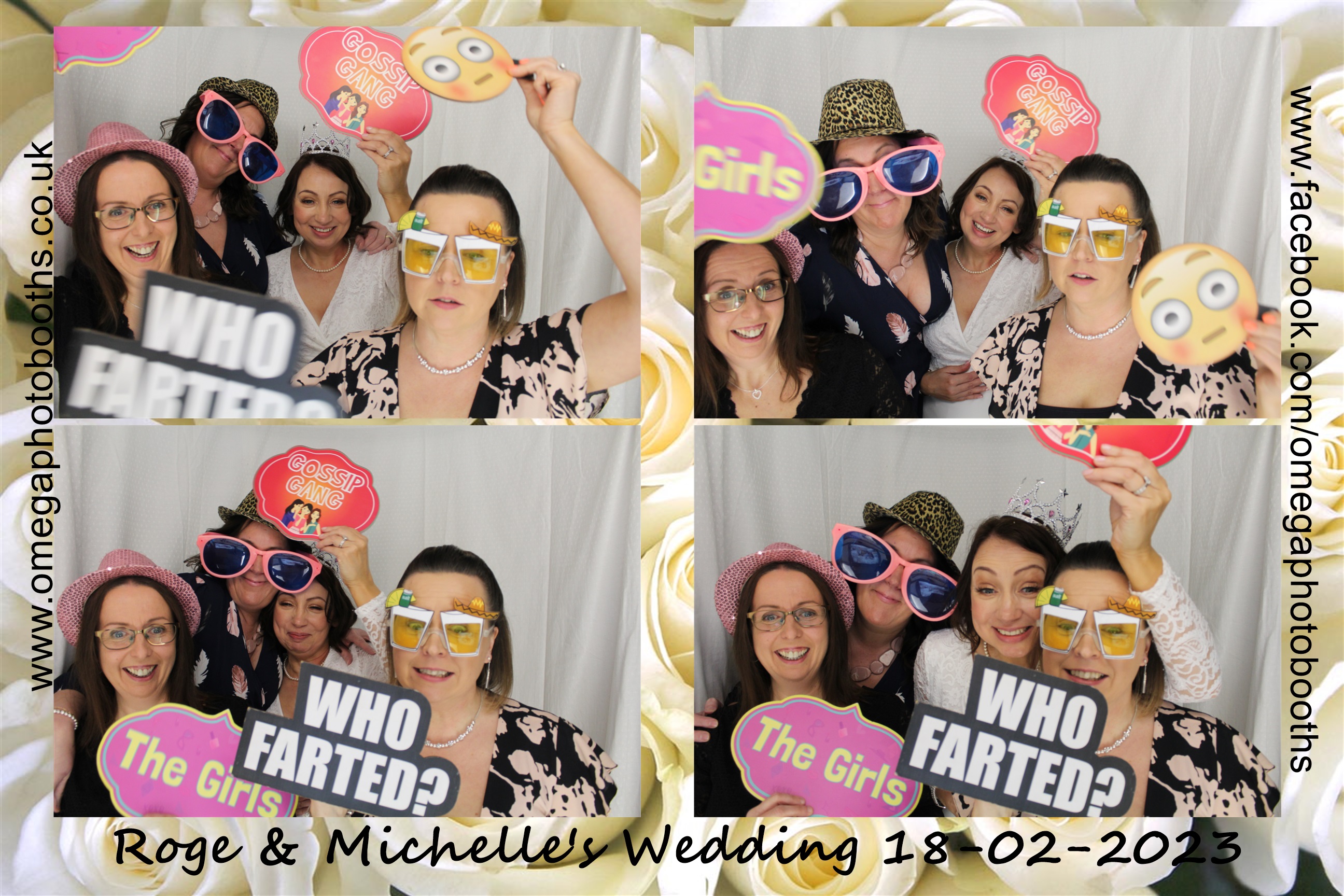 Michelle and Roger's Wedding | View more photos from the event at gallery.omegaphotobooths.co.uk/u/Omega-Photobooths/Michelle-and-Rogers-Wedding