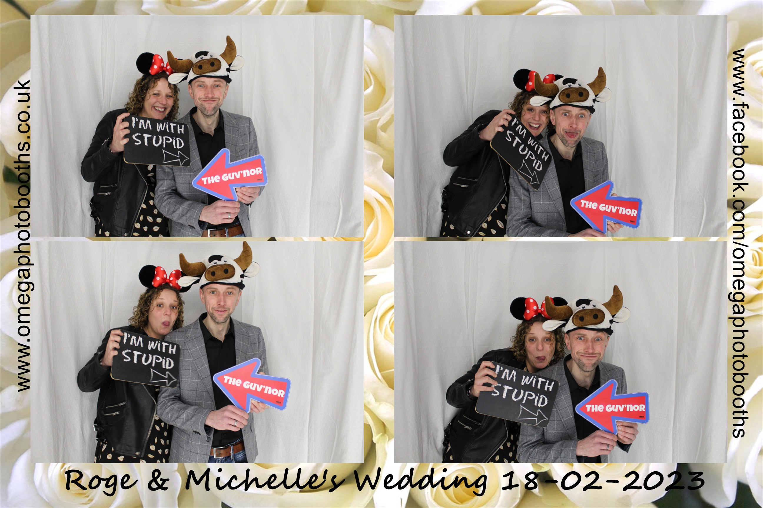 Michelle and Roger's Wedding | View more photos from the event at gallery.omegaphotobooths.co.uk/u/Omega-Photobooths/Michelle-and-Rogers-Wedding