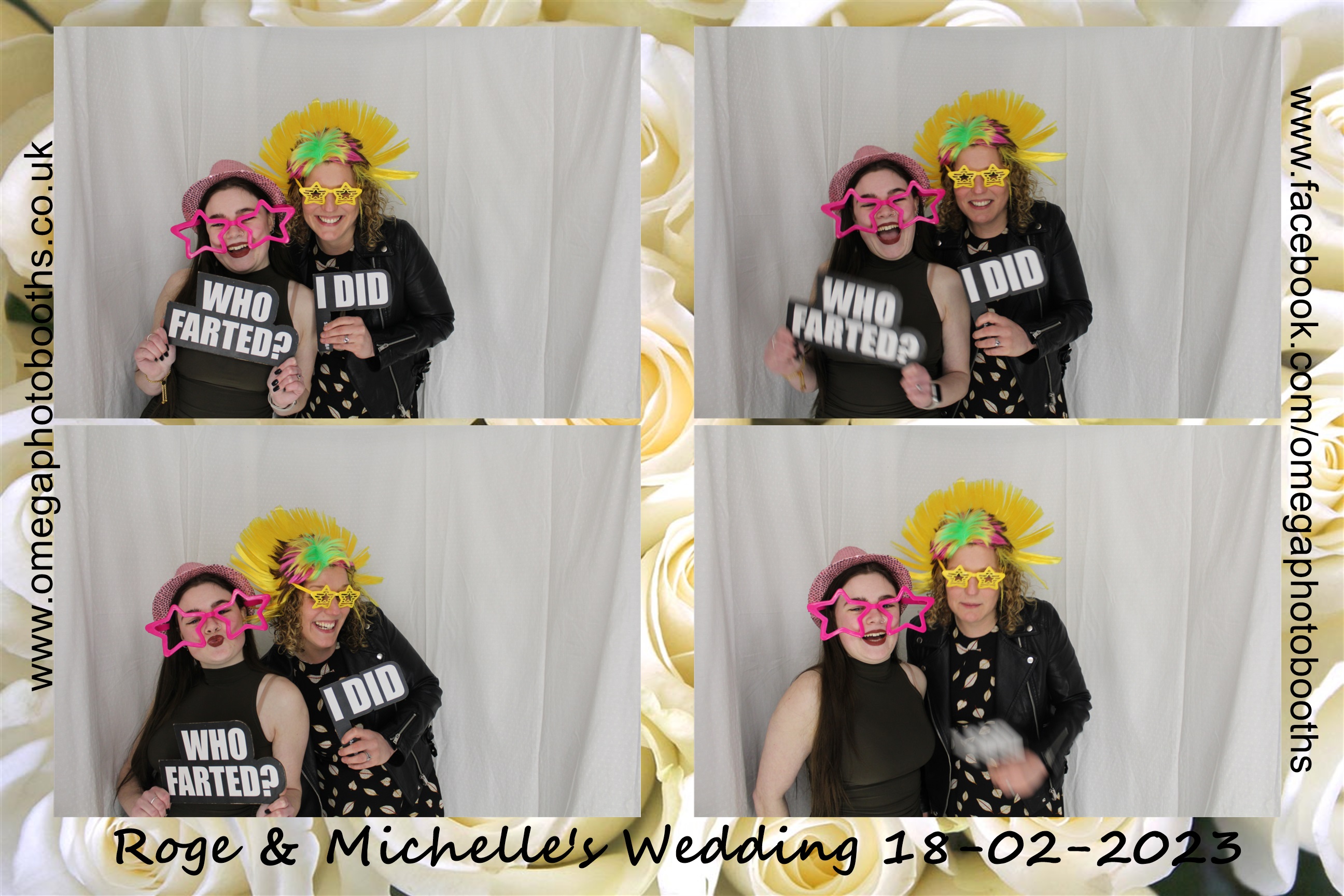 Michelle and Roger's Wedding | View more photos from the event at gallery.omegaphotobooths.co.uk/u/Omega-Photobooths/Michelle-and-Rogers-Wedding