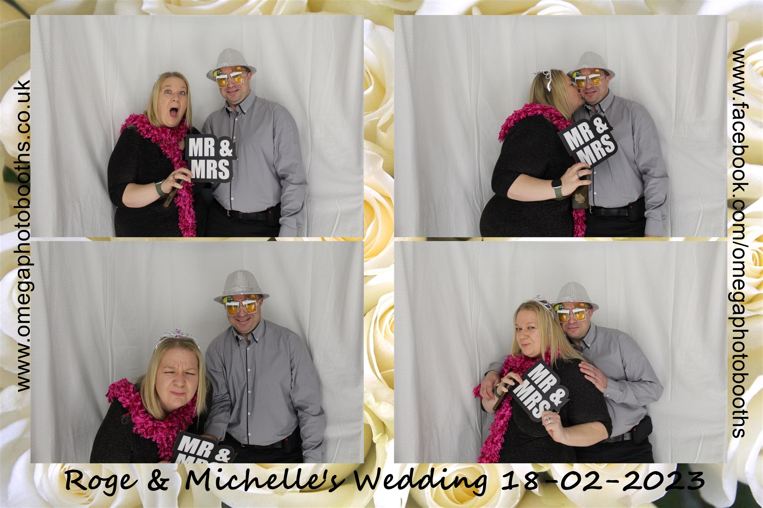 Michelle and Roger's Wedding | View more photos from the event at gallery.omegaphotobooths.co.uk/u/Omega-Photobooths/Michelle-and-Rogers-Wedding