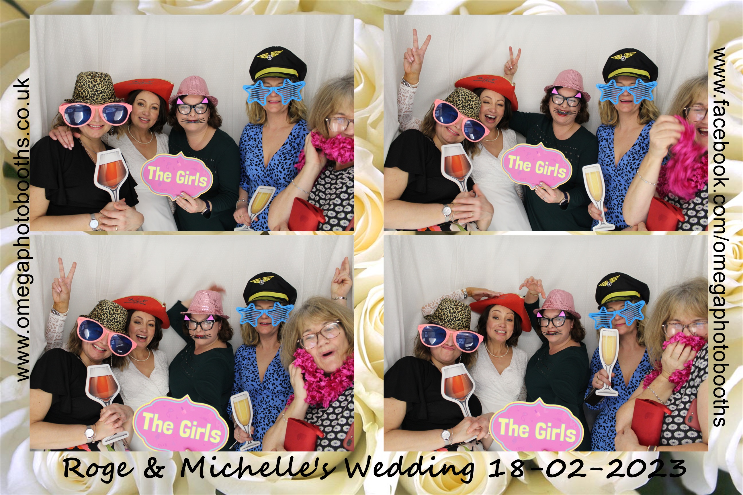 Michelle and Roger's Wedding | View more photos from the event at gallery.omegaphotobooths.co.uk/u/Omega-Photobooths/Michelle-and-Rogers-Wedding
