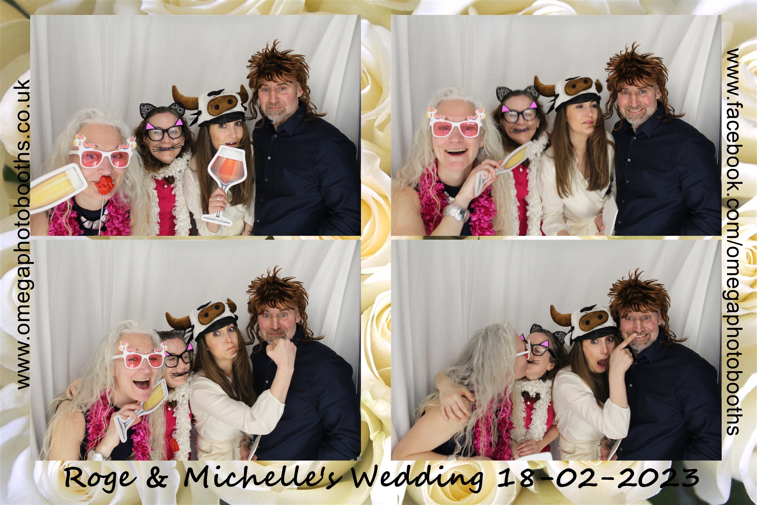 Michelle and Roger's Wedding | View more photos from the event at gallery.omegaphotobooths.co.uk/u/Omega-Photobooths/Michelle-and-Rogers-Wedding