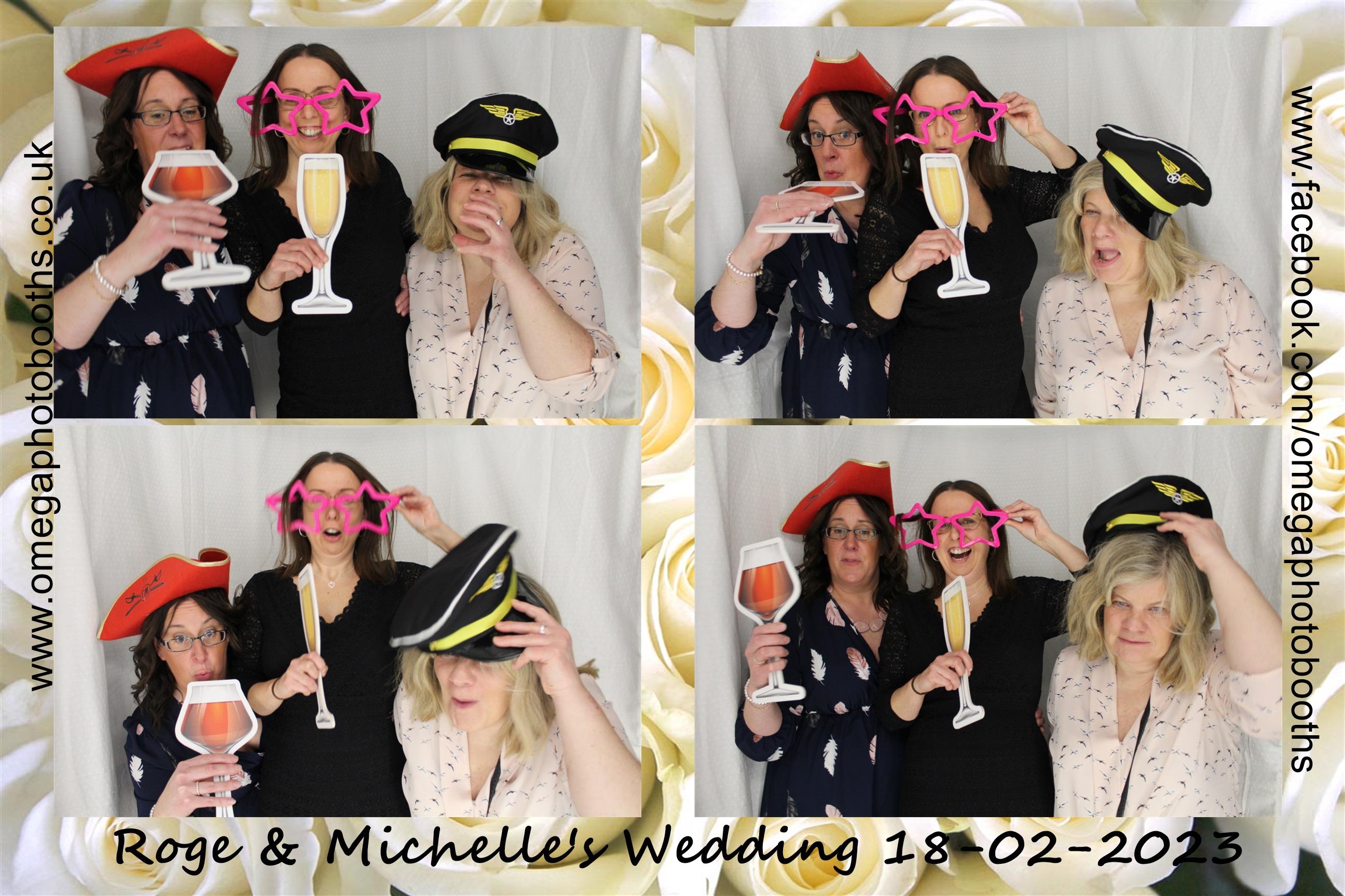 Michelle and Roger's Wedding | View more photos from the event at gallery.omegaphotobooths.co.uk/u/Omega-Photobooths/Michelle-and-Rogers-Wedding