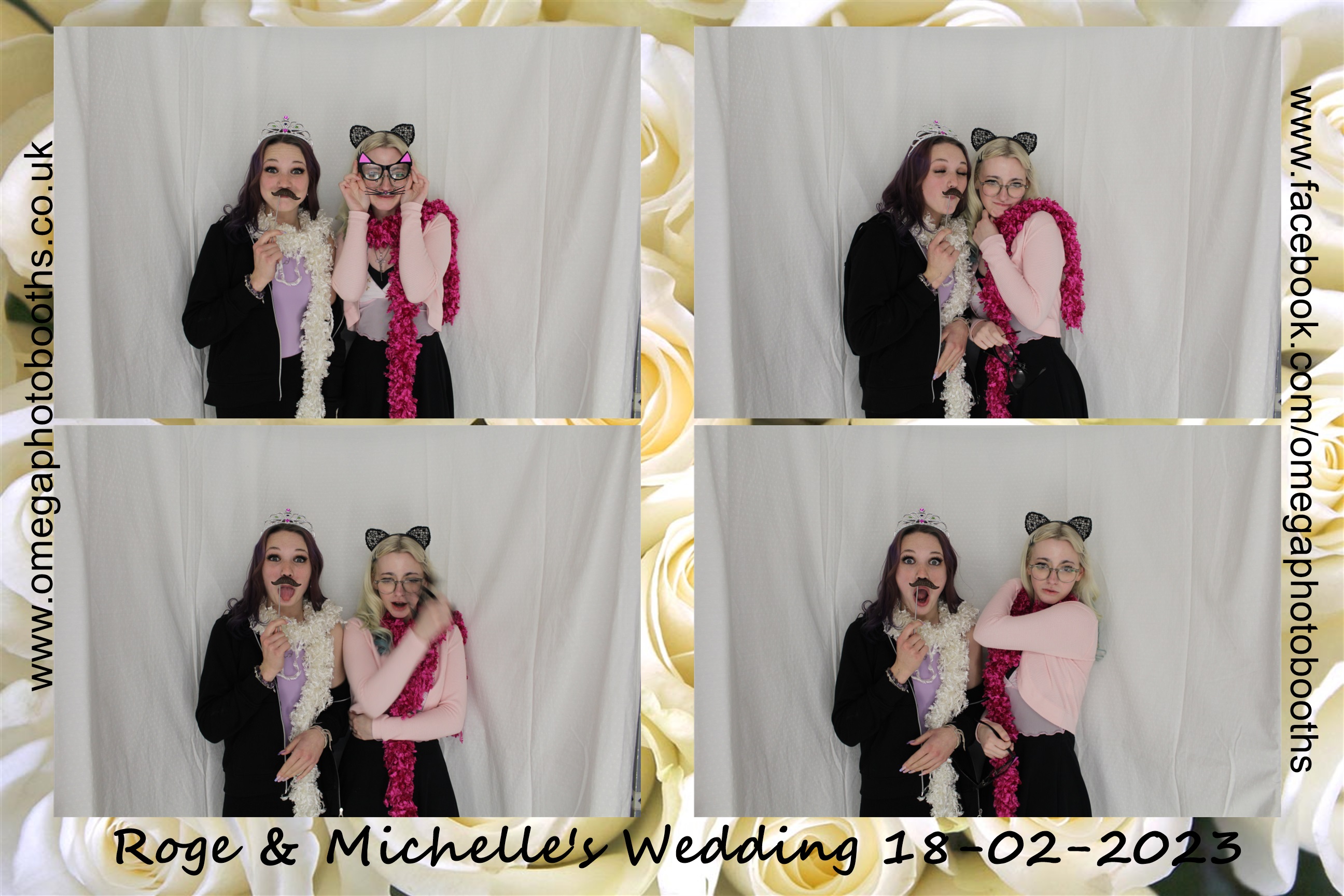 Michelle and Roger's Wedding | View more photos from the event at gallery.omegaphotobooths.co.uk/u/Omega-Photobooths/Michelle-and-Rogers-Wedding