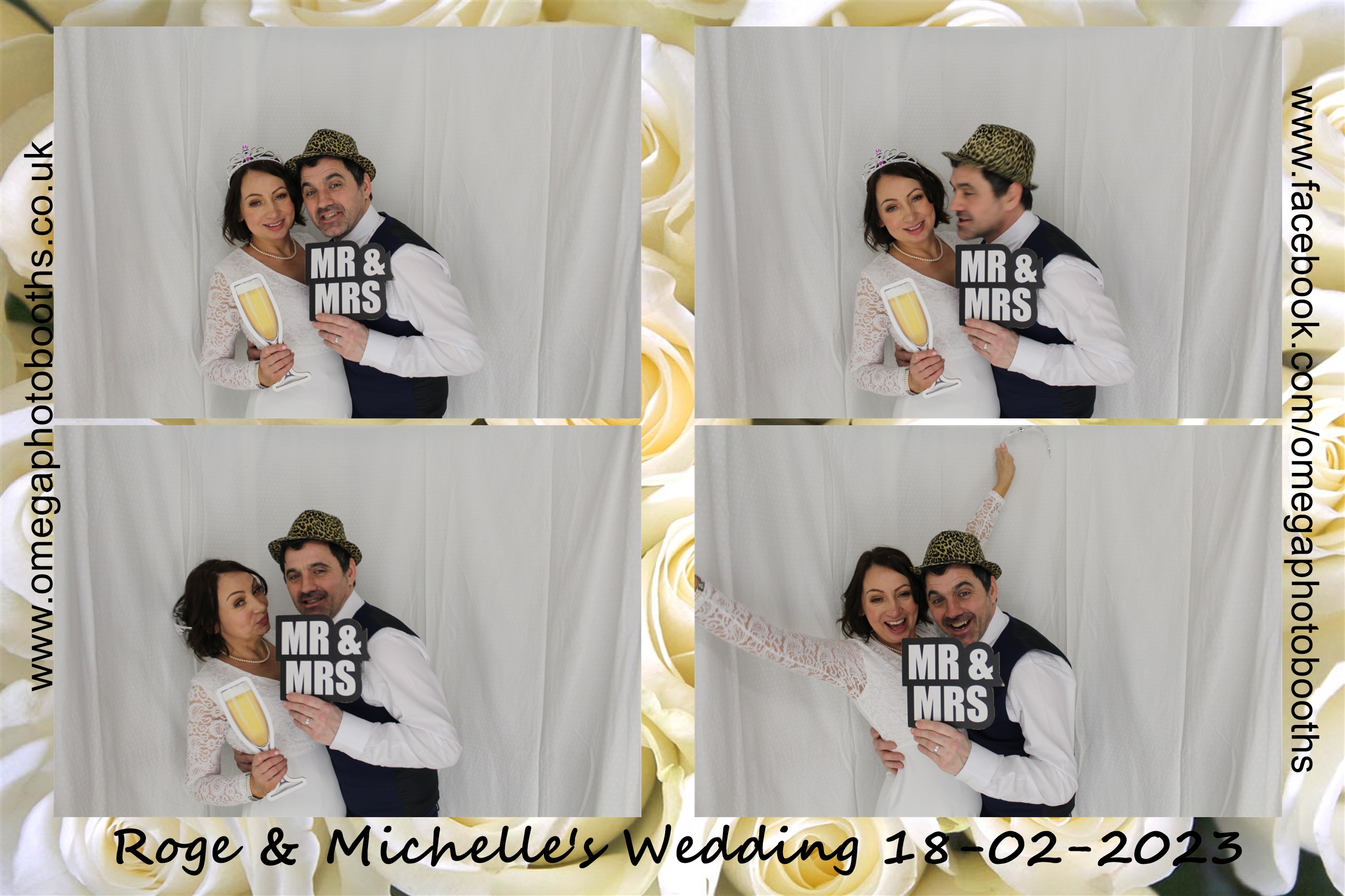 Michelle and Roger's Wedding | View more photos from the event at gallery.omegaphotobooths.co.uk/u/Omega-Photobooths/Michelle-and-Rogers-Wedding