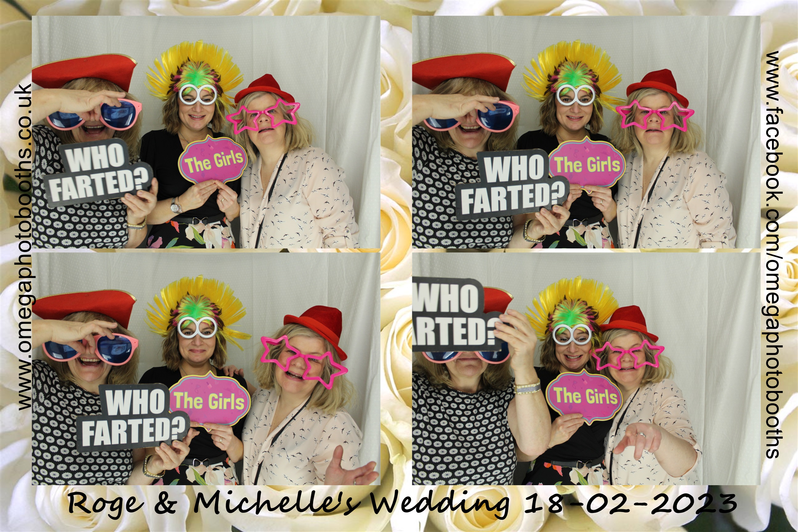 Michelle and Roger's Wedding | View more photos from the event at gallery.omegaphotobooths.co.uk/u/Omega-Photobooths/Michelle-and-Rogers-Wedding