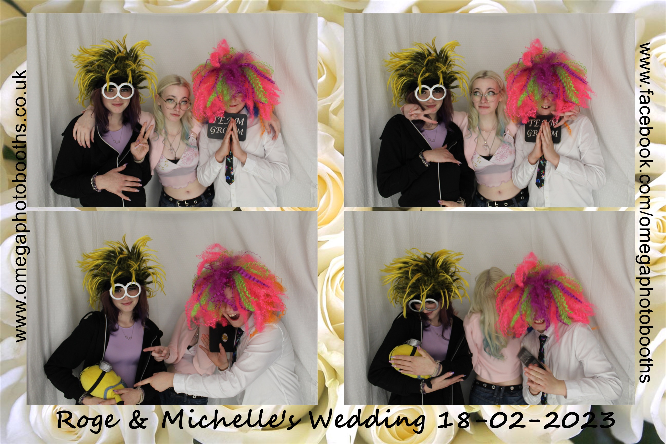 Michelle and Roger's Wedding | View more photos from the event at gallery.omegaphotobooths.co.uk/u/Omega-Photobooths/Michelle-and-Rogers-Wedding
