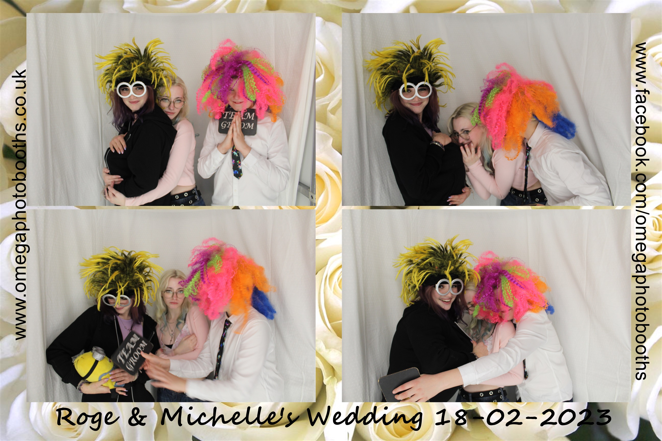 Michelle and Roger's Wedding | View more photos from the event at gallery.omegaphotobooths.co.uk/u/Omega-Photobooths/Michelle-and-Rogers-Wedding