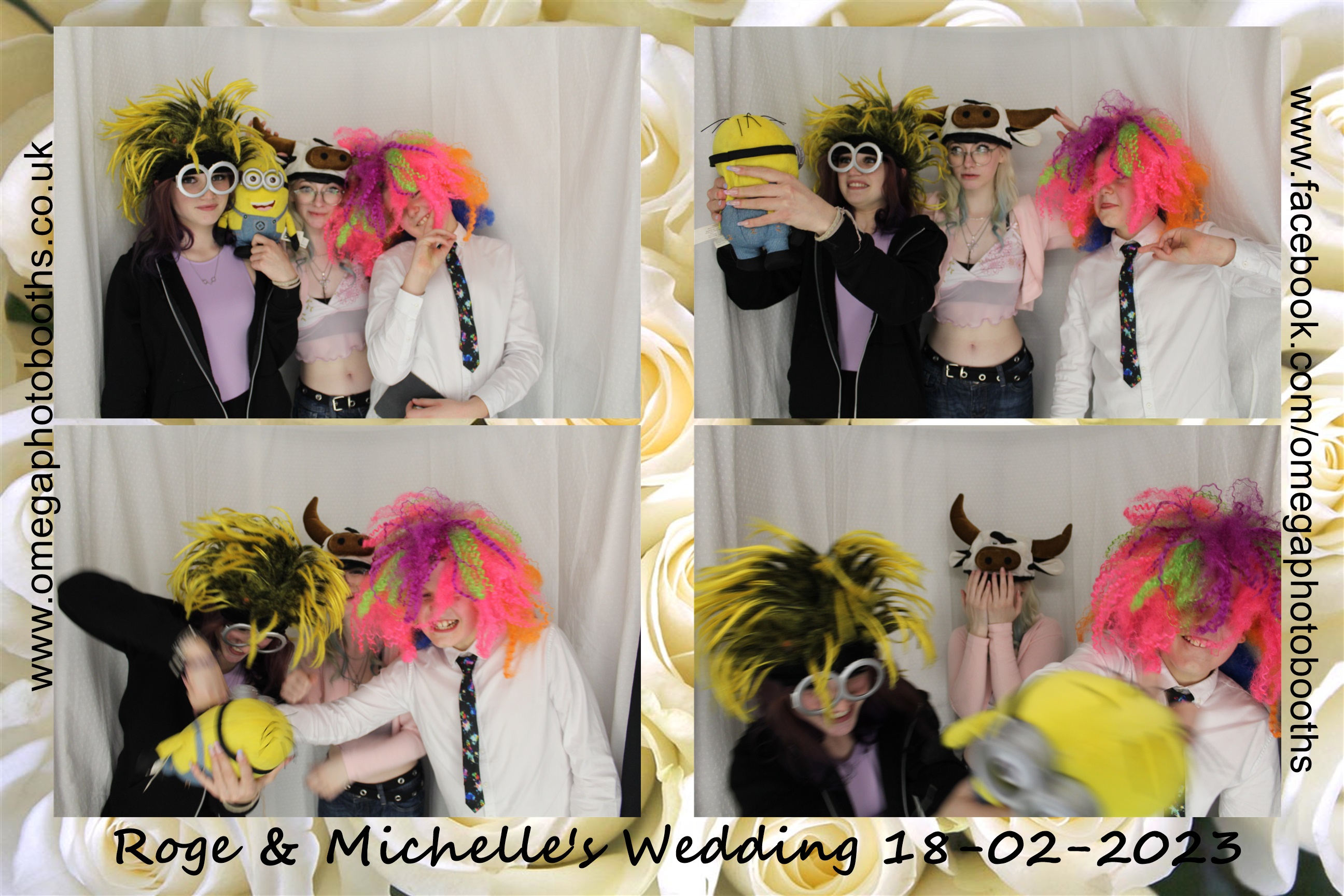 Michelle and Roger's Wedding | View more photos from the event at gallery.omegaphotobooths.co.uk/u/Omega-Photobooths/Michelle-and-Rogers-Wedding