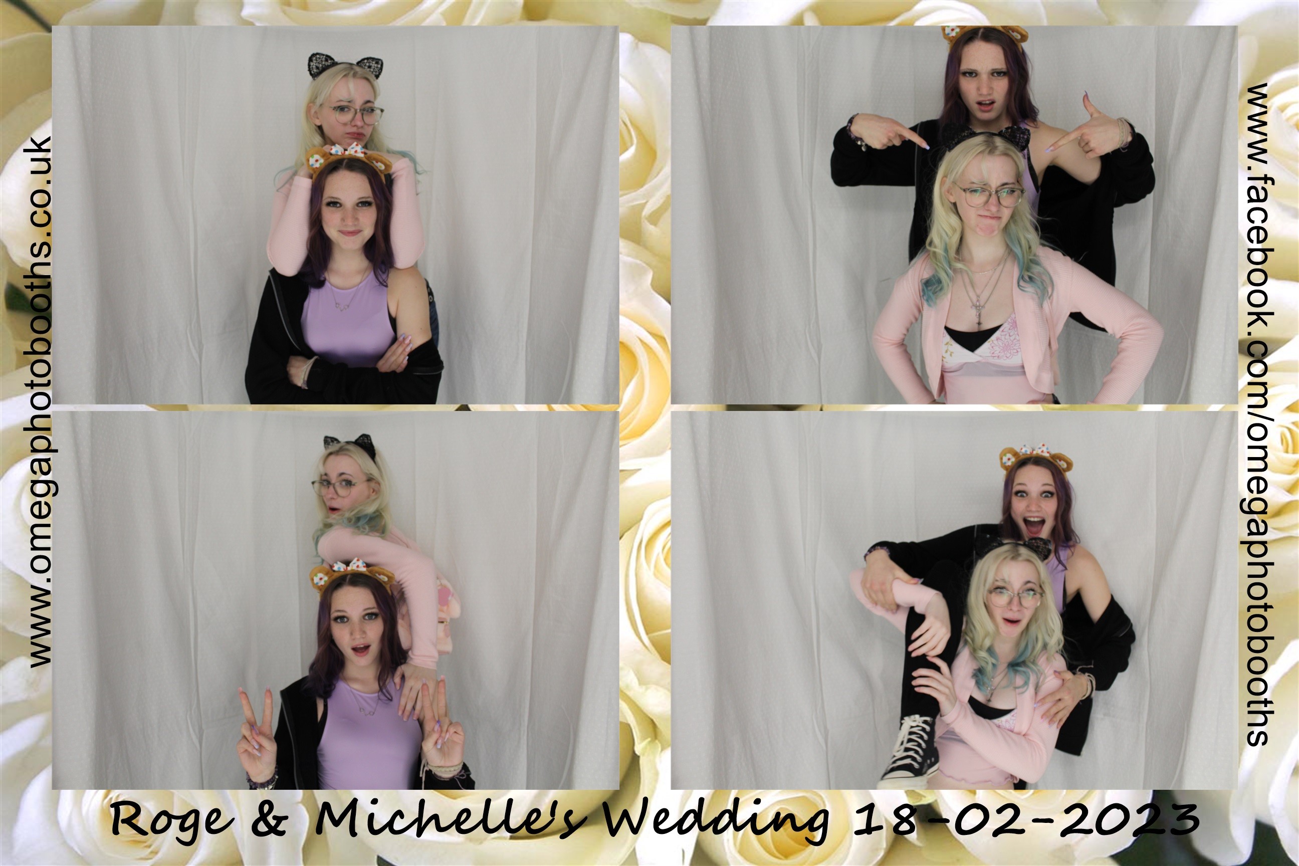 Michelle and Roger's Wedding | View more photos from the event at gallery.omegaphotobooths.co.uk/u/Omega-Photobooths/Michelle-and-Rogers-Wedding