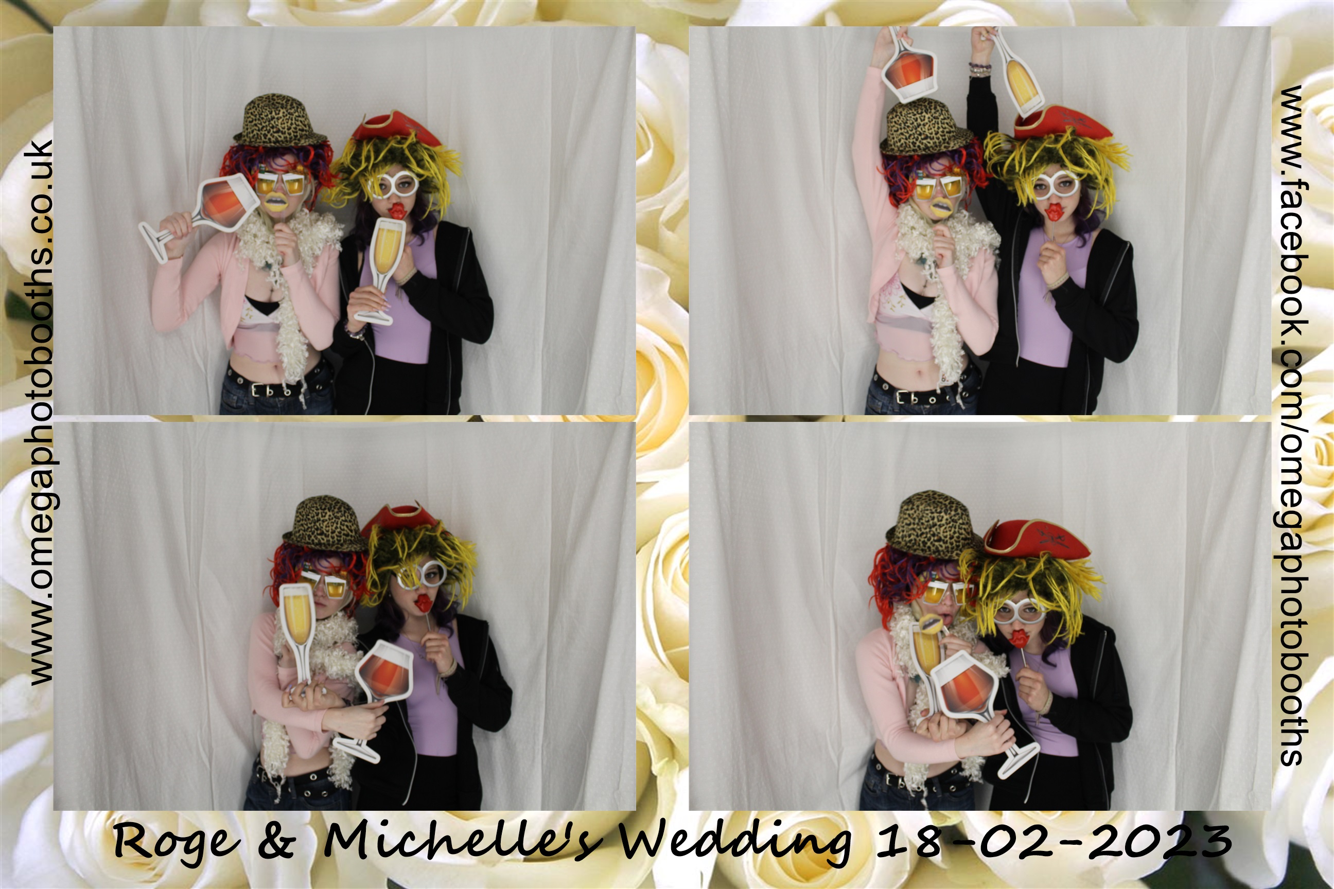 Michelle and Roger's Wedding | View more photos from the event at gallery.omegaphotobooths.co.uk/u/Omega-Photobooths/Michelle-and-Rogers-Wedding