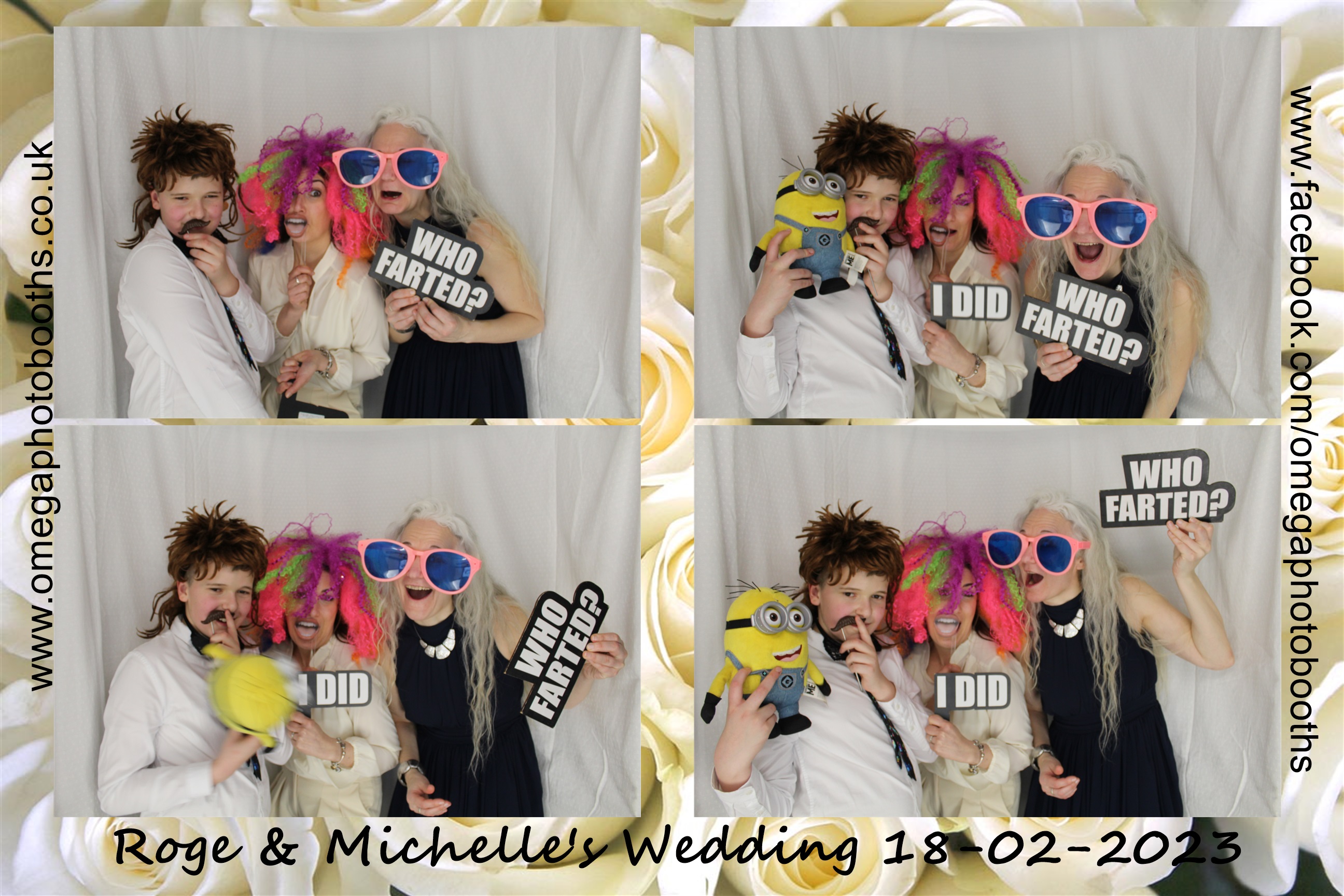 Michelle and Roger's Wedding | View more photos from the event at gallery.omegaphotobooths.co.uk/u/Omega-Photobooths/Michelle-and-Rogers-Wedding