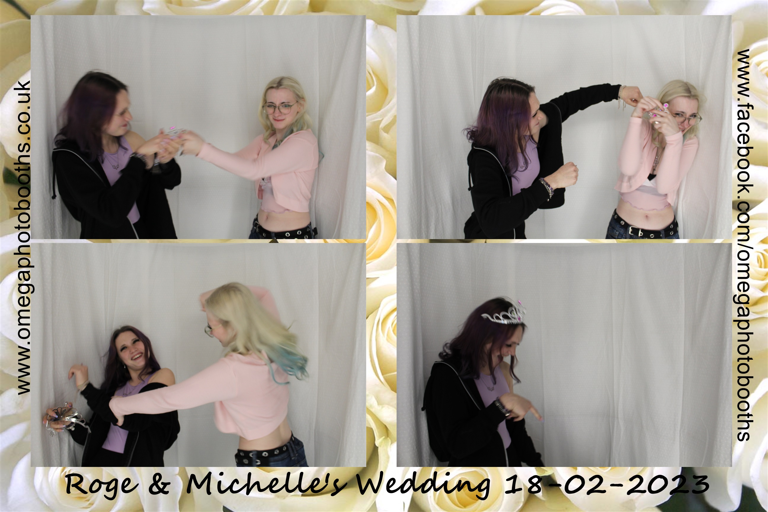 Michelle and Roger's Wedding | View more photos from the event at gallery.omegaphotobooths.co.uk/u/Omega-Photobooths/Michelle-and-Rogers-Wedding