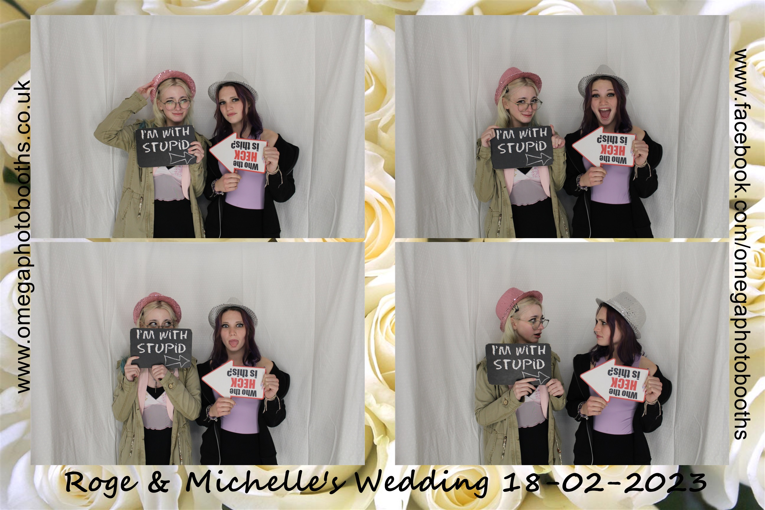 Michelle and Roger's Wedding | View more photos from the event at gallery.omegaphotobooths.co.uk/u/Omega-Photobooths/Michelle-and-Rogers-Wedding