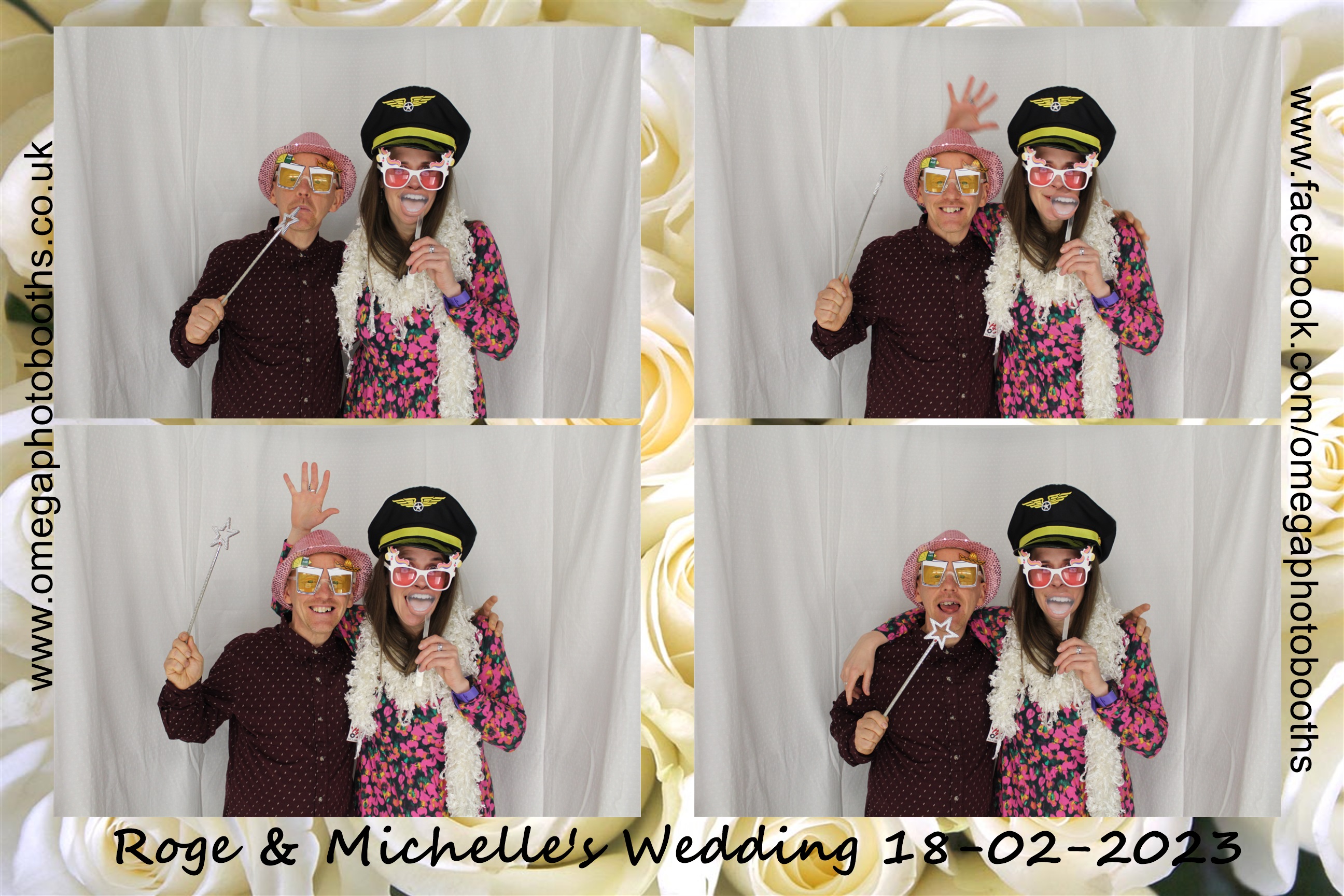 Michelle and Roger's Wedding | View more photos from the event at gallery.omegaphotobooths.co.uk/u/Omega-Photobooths/Michelle-and-Rogers-Wedding
