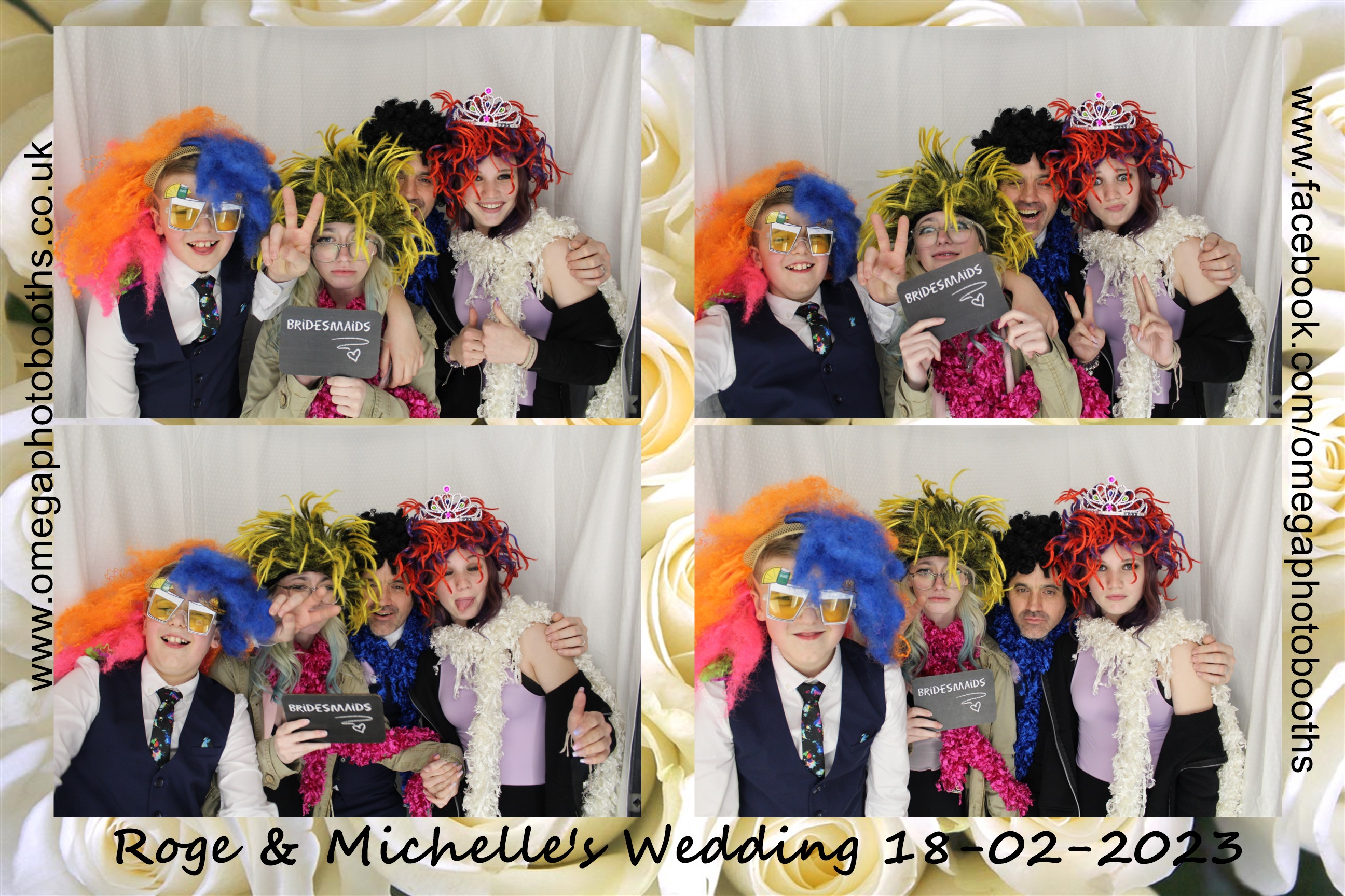 Michelle and Roger's Wedding | View more photos from the event at gallery.omegaphotobooths.co.uk/u/Omega-Photobooths/Michelle-and-Rogers-Wedding