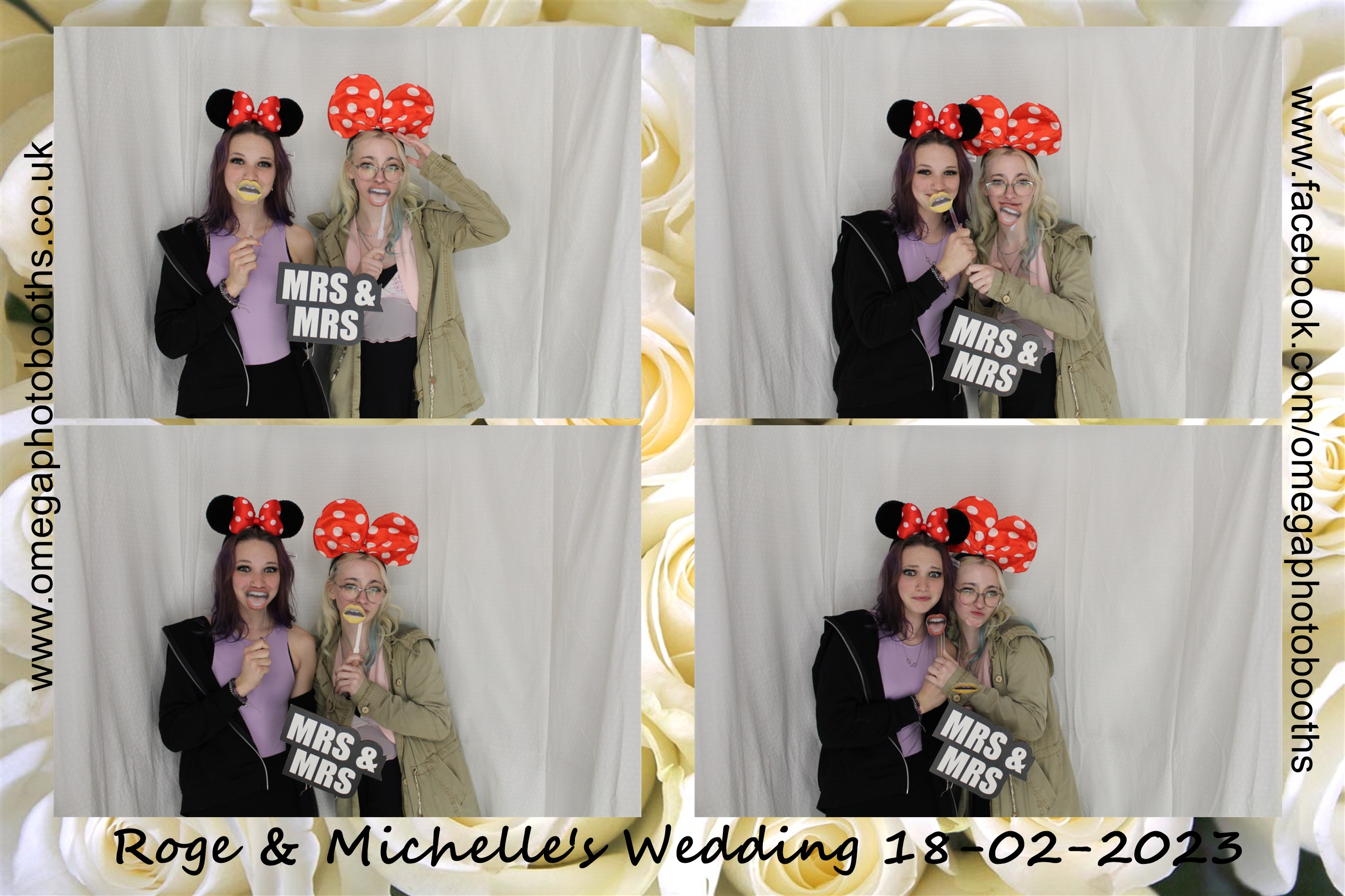 Michelle and Roger's Wedding | View more photos from the event at gallery.omegaphotobooths.co.uk/u/Omega-Photobooths/Michelle-and-Rogers-Wedding