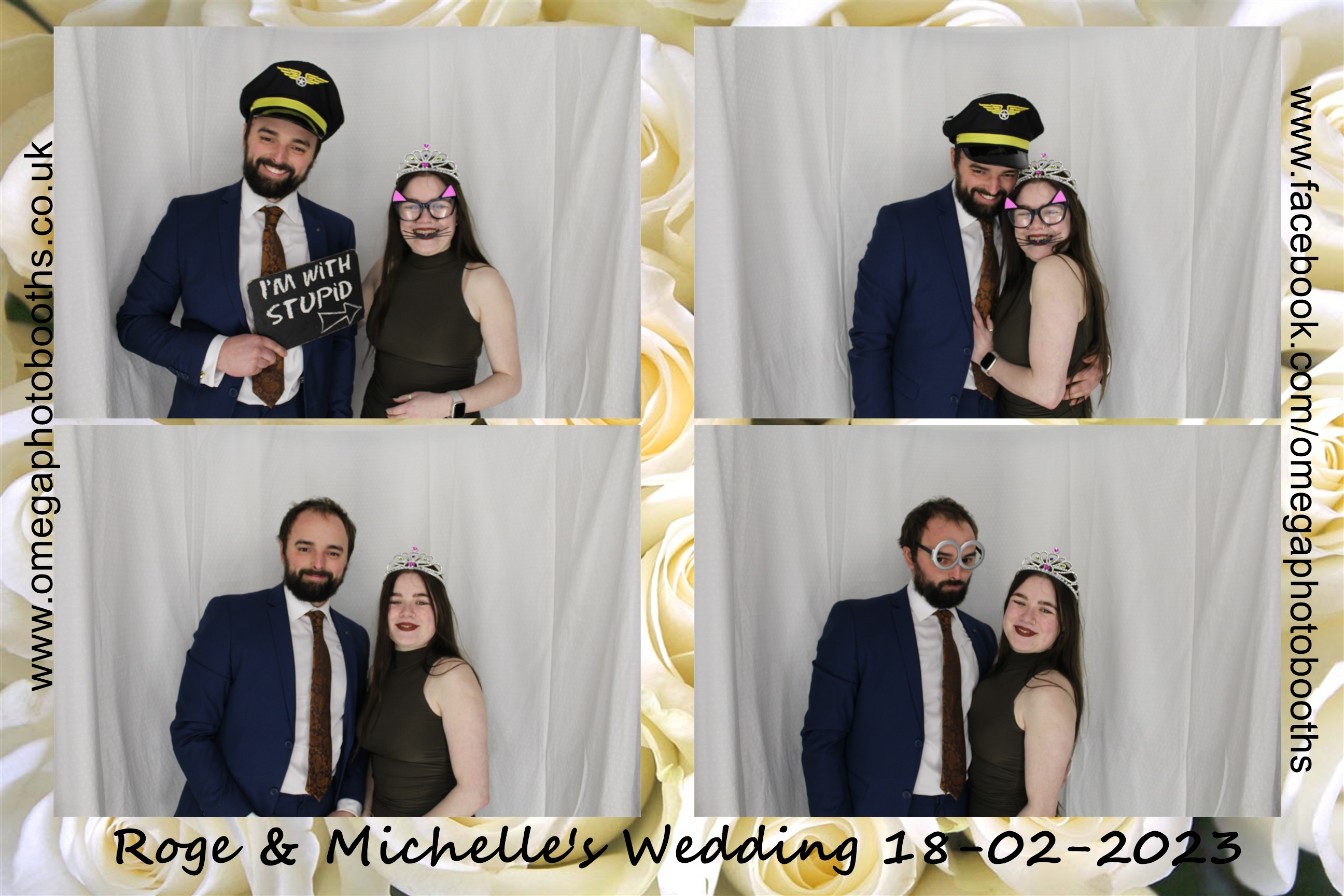 Michelle and Roger's Wedding | View more photos from the event at gallery.omegaphotobooths.co.uk/u/Omega-Photobooths/Michelle-and-Rogers-Wedding